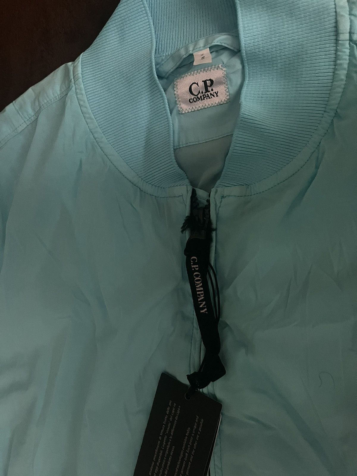 C.P. Company C.P. Company Nycra Bomber Short Jacket Made In Italy Large Size US L / EU 52-54 / 3 - 6 Thumbnail