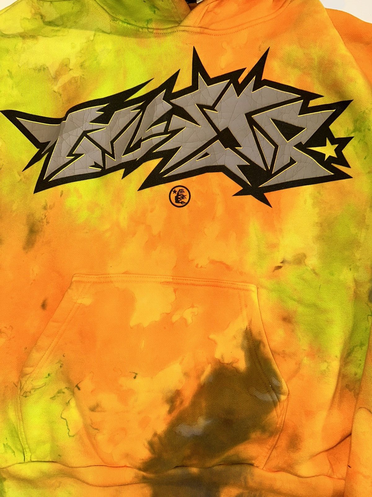 HELLSTAR Hellstar Cracked Print Hoodie Size US L / EU 52-54 / 3 - 2 Thumbnail