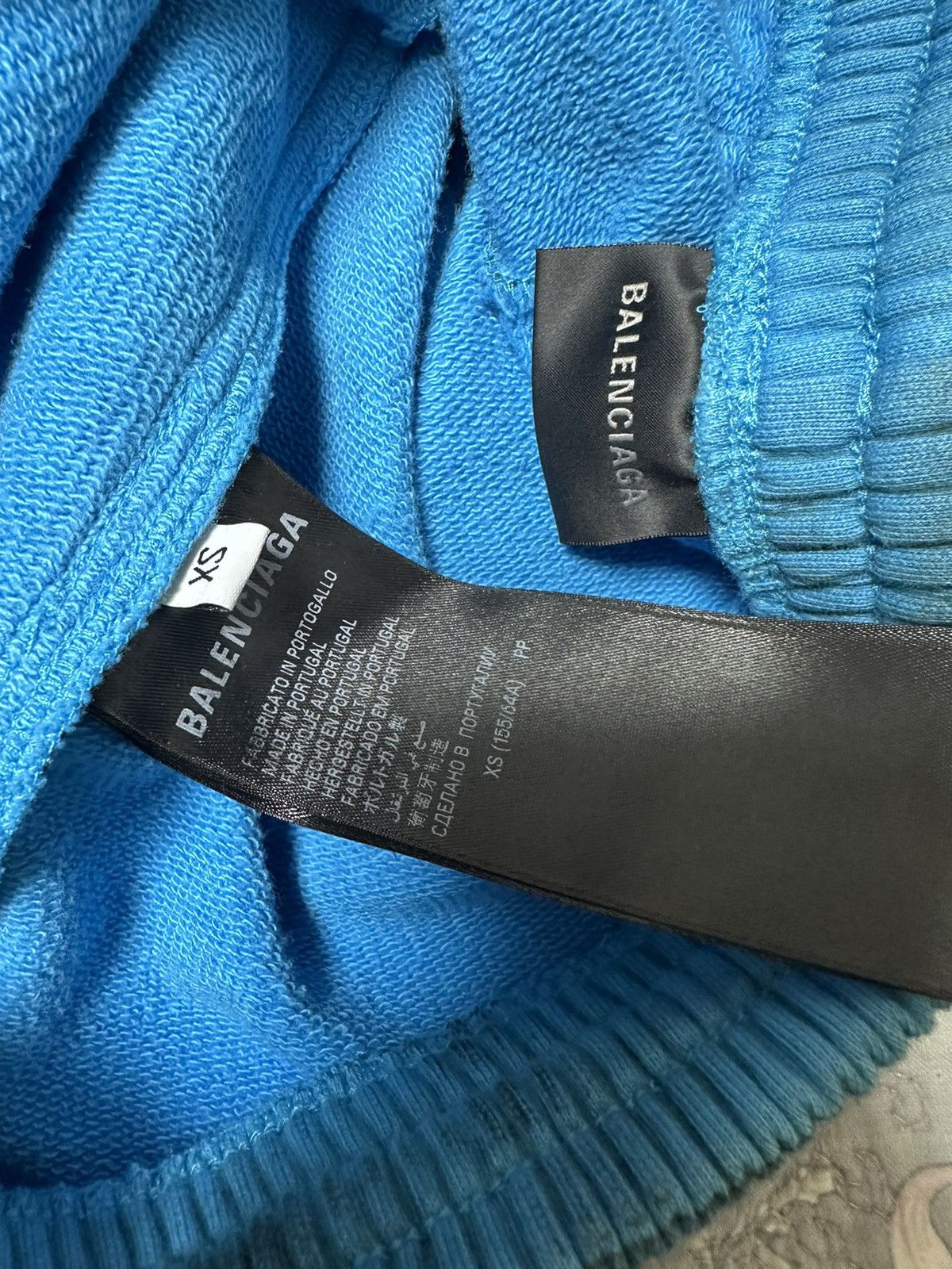 Balenciaga Balenciaga Skater Graffiti Sweatpants Blue Size US 32 / EU 48 - 7 Thumbnail