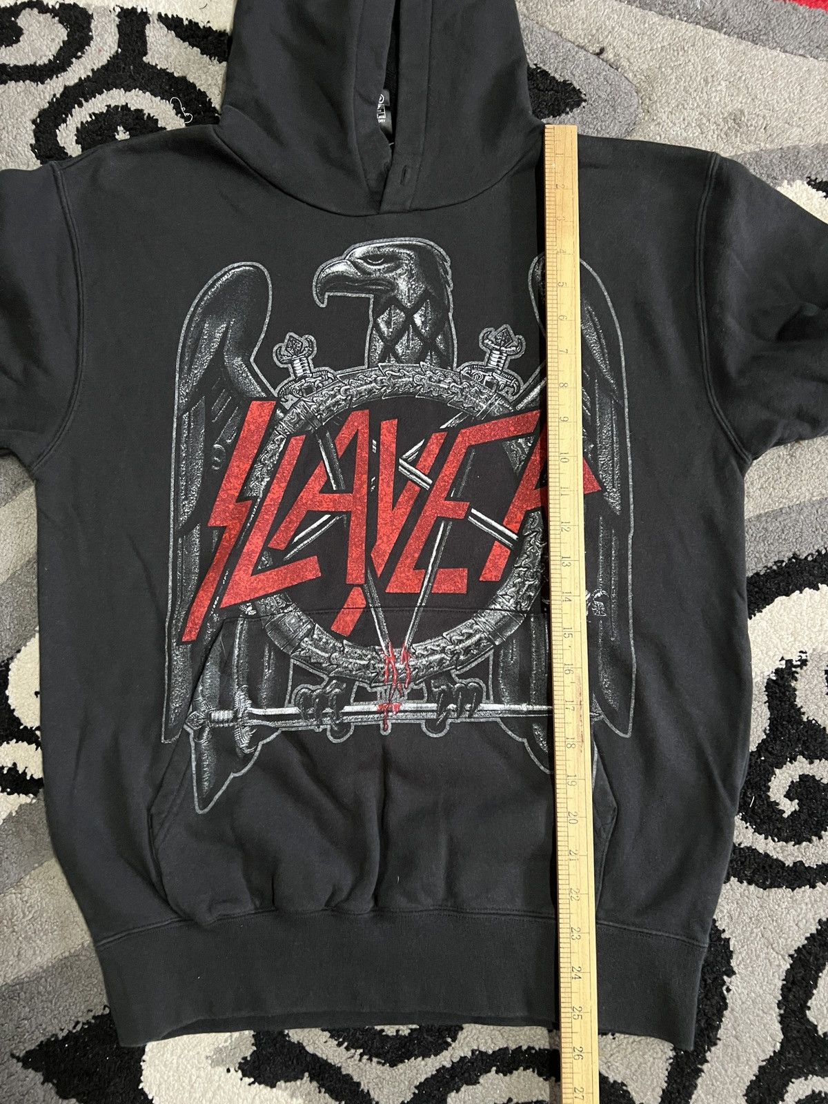 Band Tees Rare Vintage 90s Slayer Slaytanic M Metal Band Hoodie Size US M / EU 48-50 / 2 - 8 Thumbnail