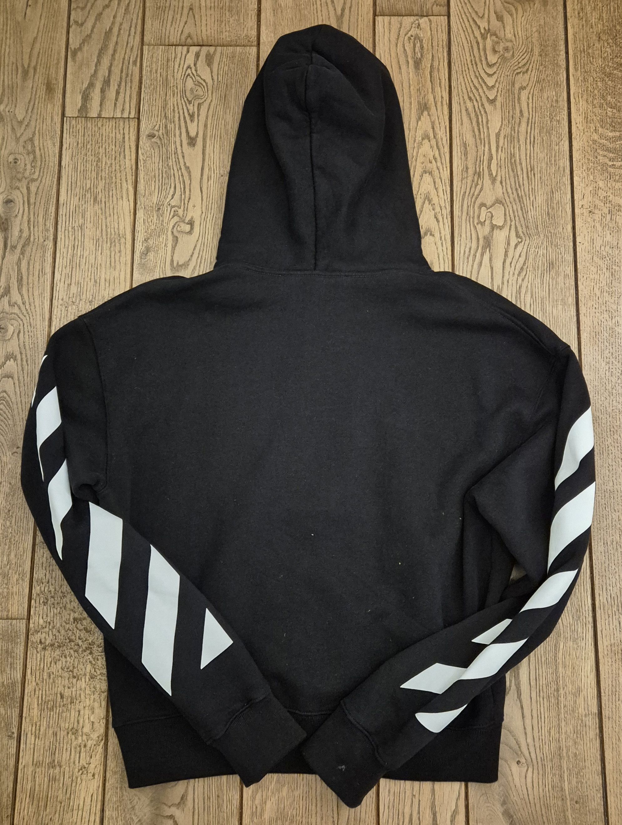 Off-White Off White Diagonal Helvetica Oversized Hoodie Size US XS / EU 42 / 0 - 2 Thumbnail