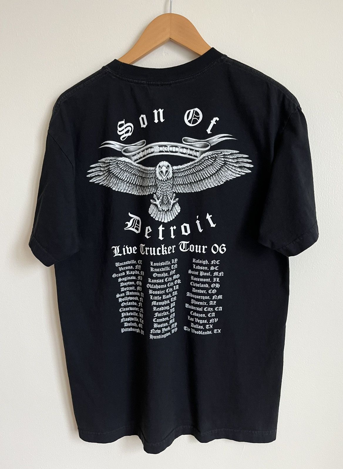 Band Tees × Vintage Vintage Kid Rock “Son of Detroit” Tour 06 T-Shirt Size US L / EU 52-54 / 3 - 7 Thumbnail