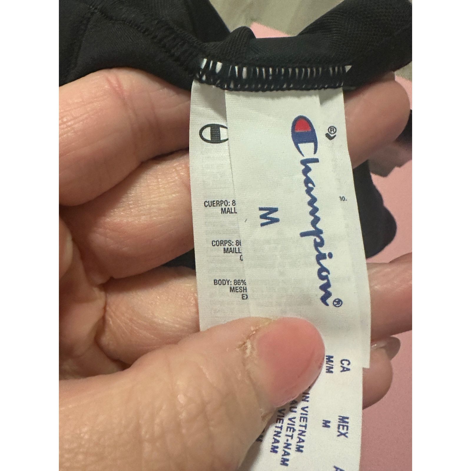 Champion Champion Wick Black Soft Touch Light Support Sports Bra Size M / US 6-8 / IT 42-44 - 12 Thumbnail