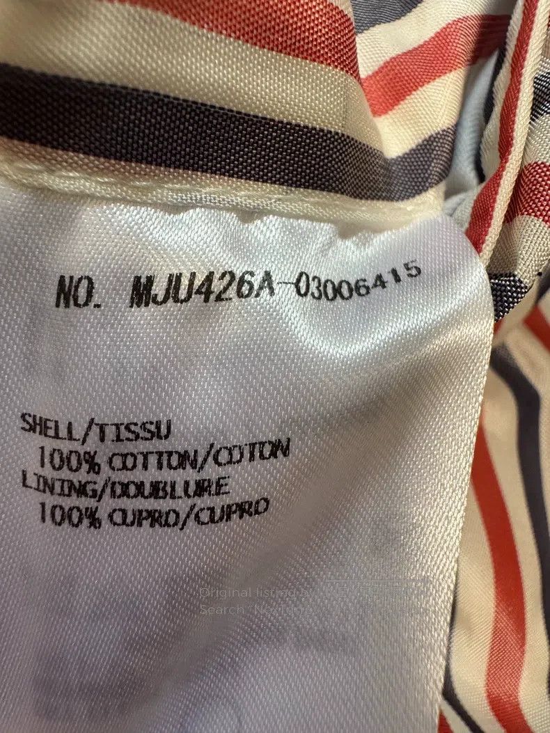 Thom Browne size 3 overcoat