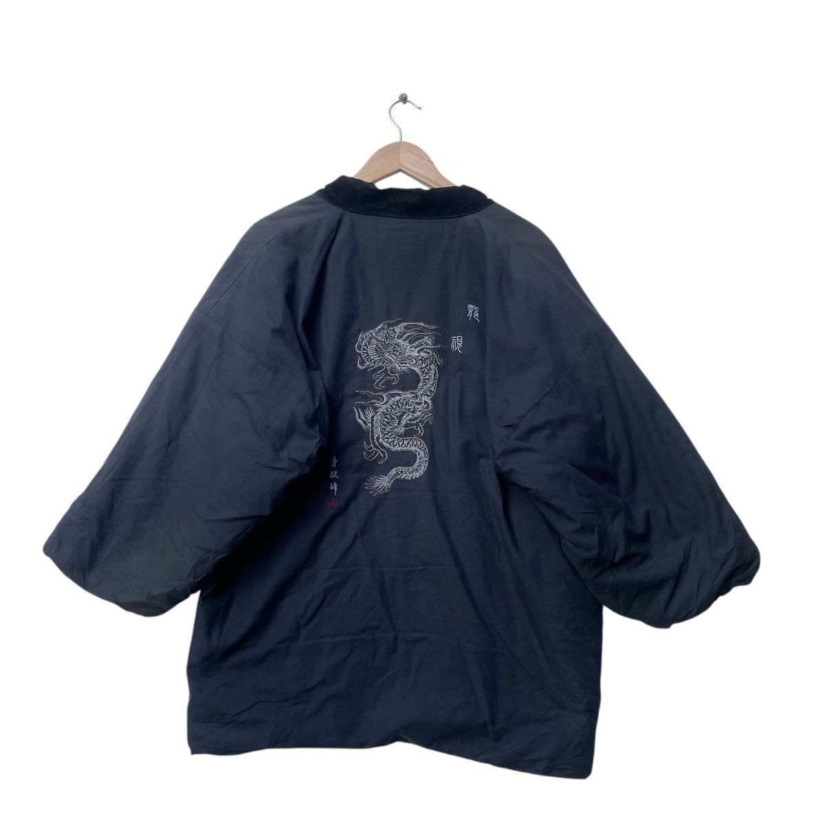 Japanese Brand 💥Vtg Japanese Traditional Kimono Dragon Embroidered Kimono Size US M / EU 48-50 / 2 - 2 Thumbnail
