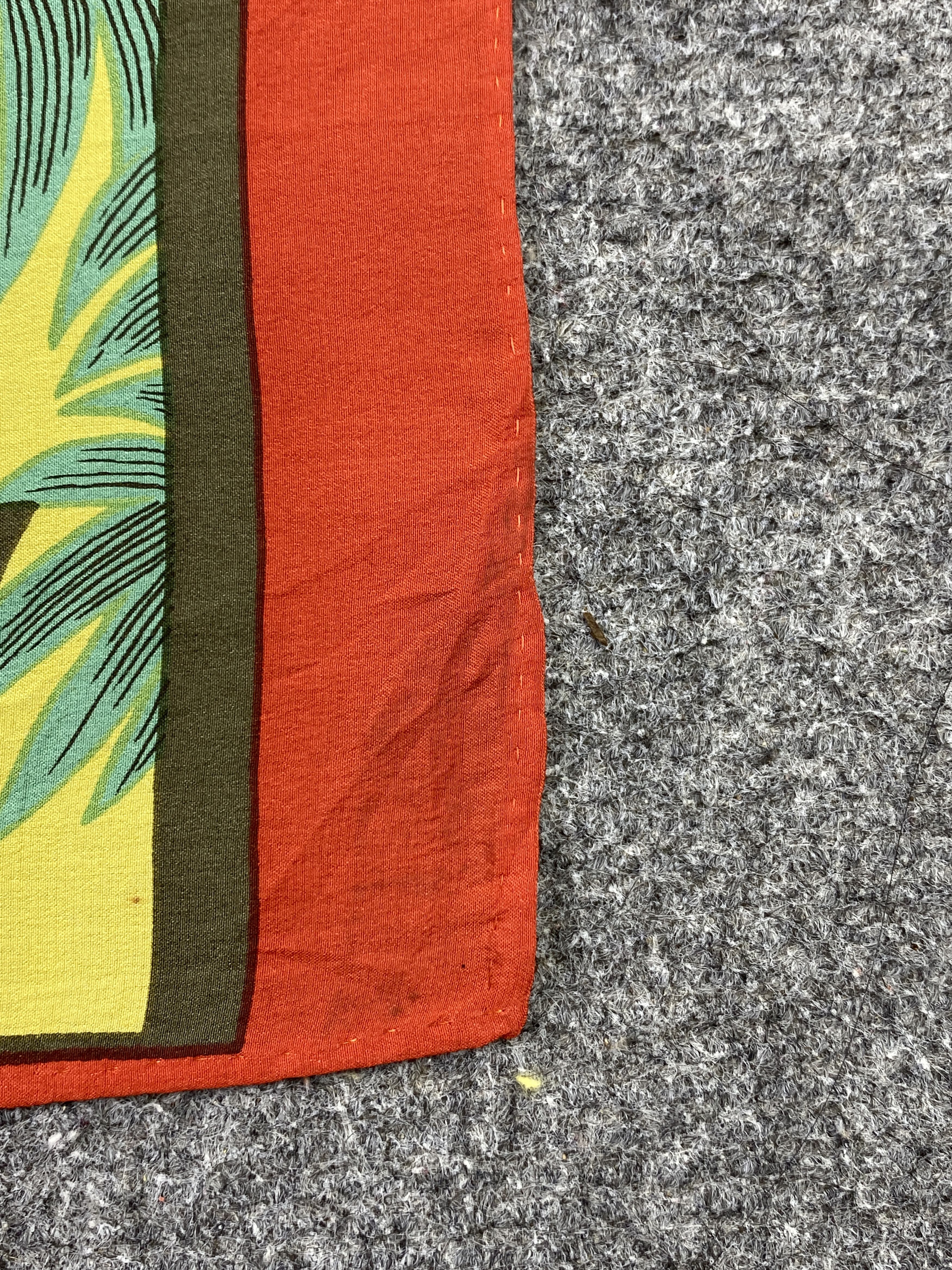 Other Vintage Junko Koshino Silk Scarf / Silk Shawl SN0273 Size ONE SIZE - 3 Thumbnail