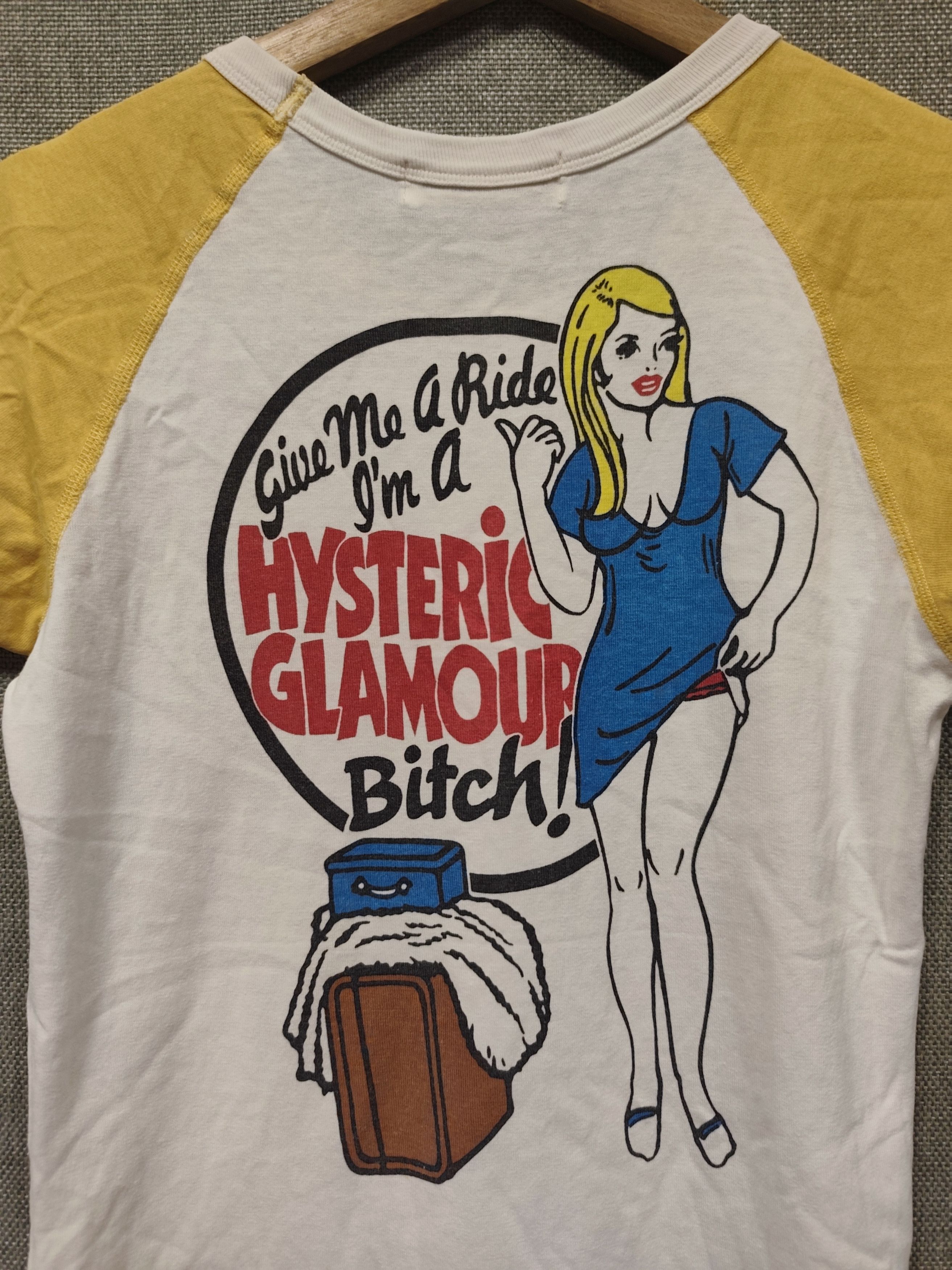 Hysteric Glamour Og Vintage T Shirt Hysteric Glamour Bitch Size XS / US 0-2 / IT 36-38 - 4 Thumbnail