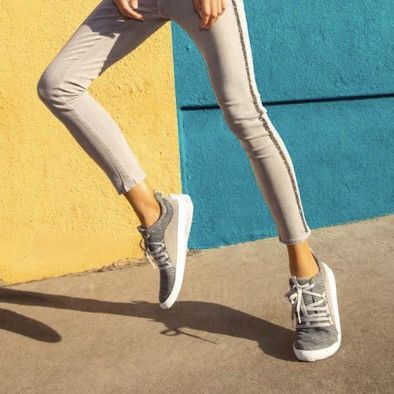 SOREL SOREL Dove Grey Suede Leather White Out N About Sneakers Size US 12 / IT 42 - 2 Thumbnail