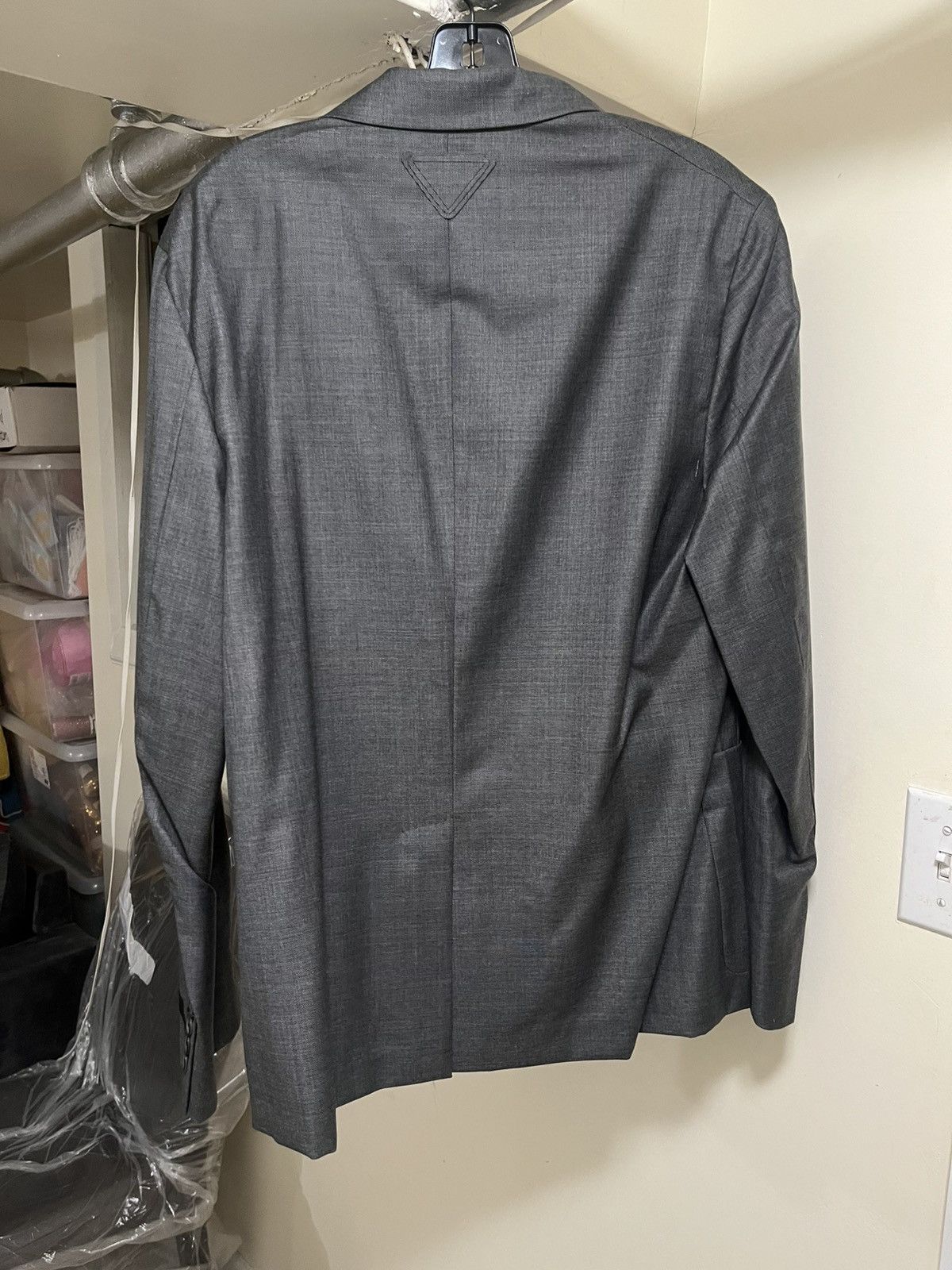 Prada Prada Wool-Blend Suit Jacket Sz 46R EU(36R us) Size 46R - 6 Thumbnail