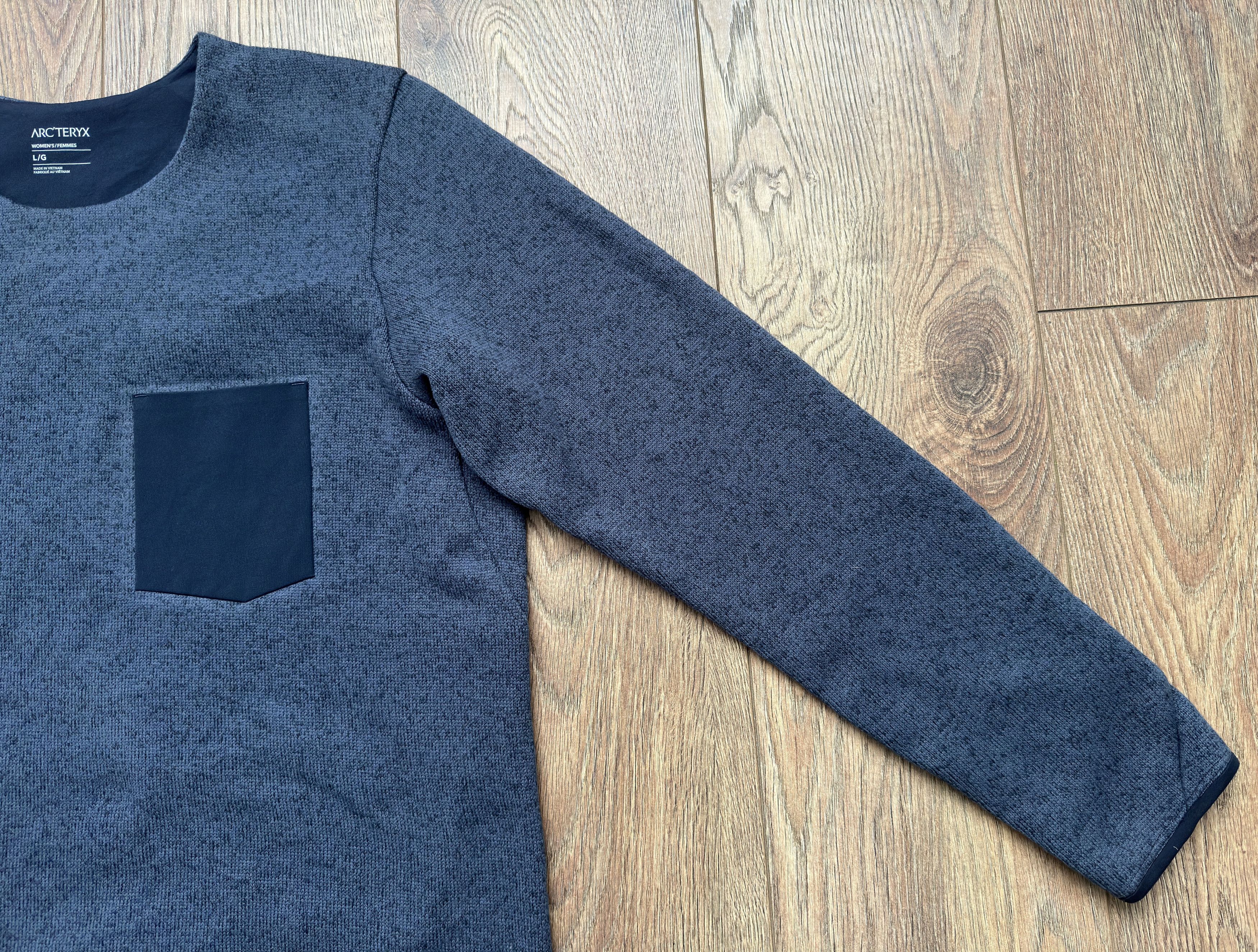 Arc'teryx Arc'teryx Covert Sweater Women's Fleece Long Sleeve Navy Gra Size L / US 10 / IT 46 - 21 Thumbnail