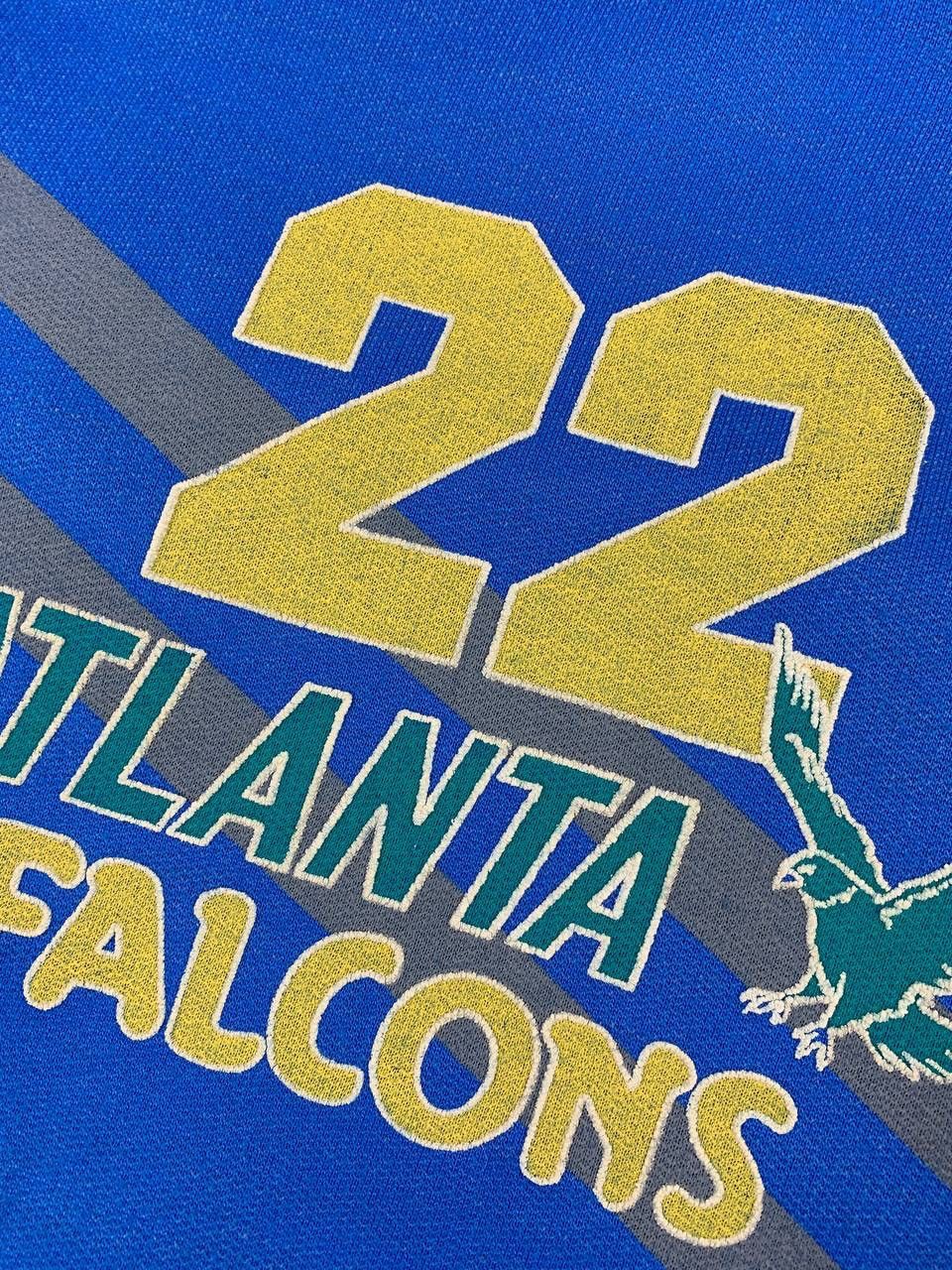 NFL Rare Vintage 1990’s NFL Atlanta Falcons Sweatshirt Blue XL Size US XL / EU 56 / 4 - 6 Thumbnail