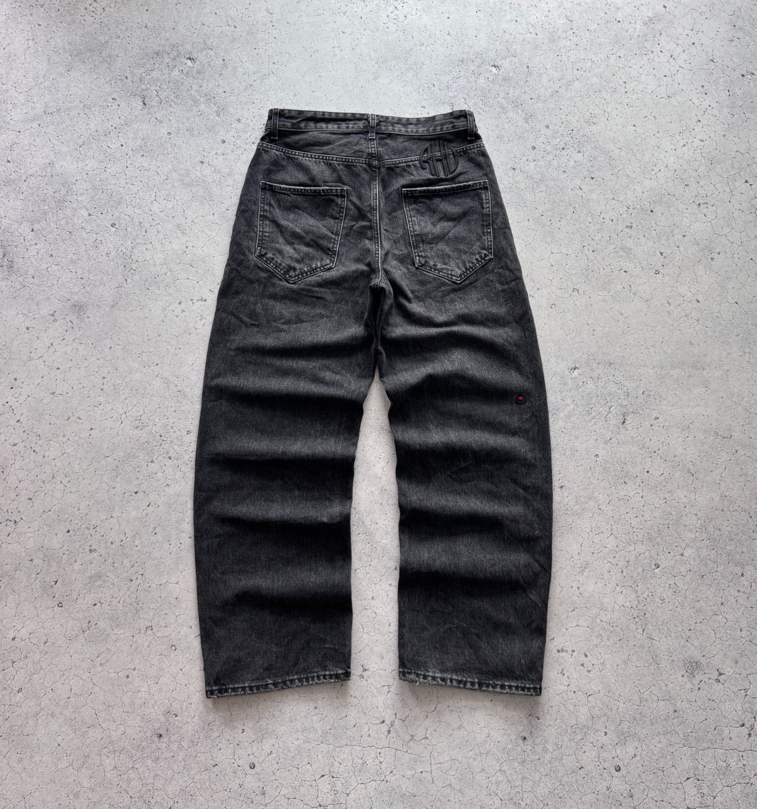 Rhude Rhude Zara X Rhuigi Denim Baggy Jeans Black Y2K Size US 30 / EU 46 - 1 Thumbnail