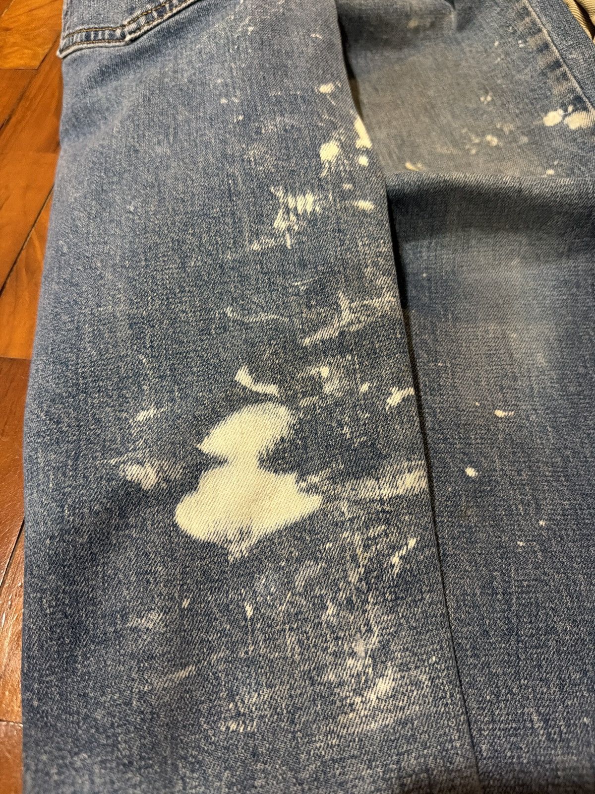 Levi's Levi's 514 straight-fit splatter denim jeans Art Custom Size US 30 / EU 46 - 5 Thumbnail
