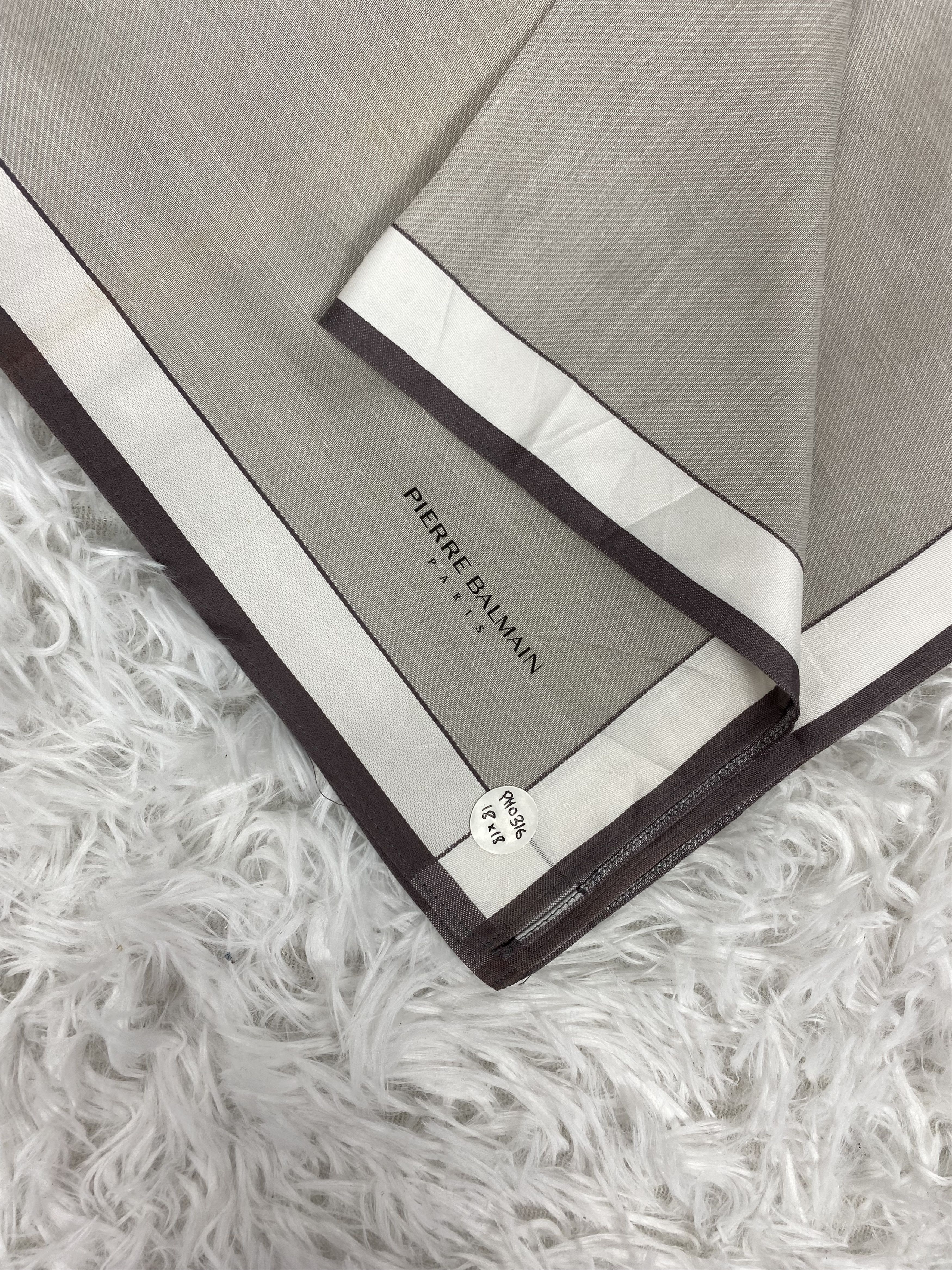 Pierre Balmain Vintage Pierre Balmain Handkerchief Neckerchief PH0316 Size ONE SIZE - 2 Thumbnail