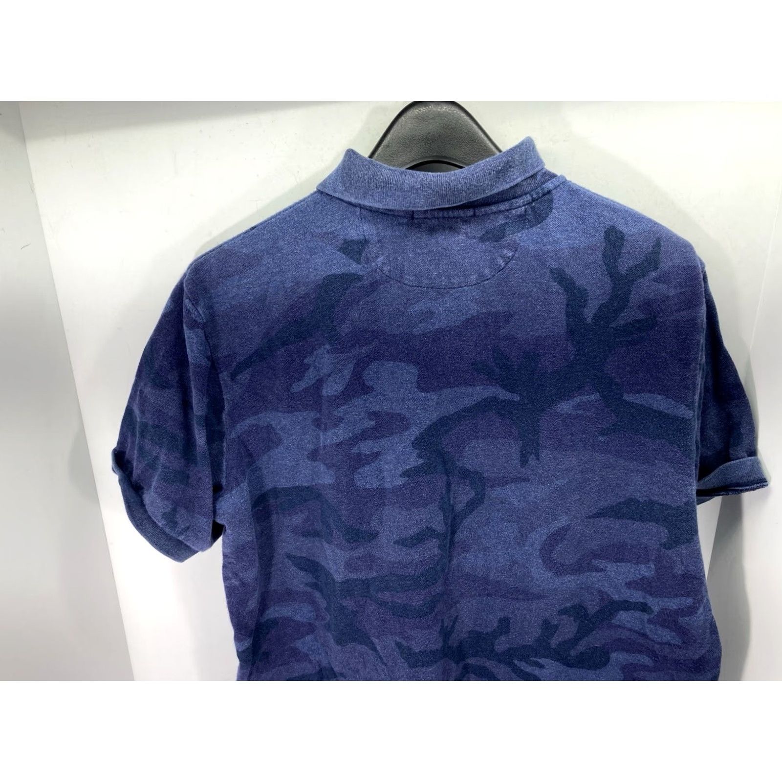 Ralph Lauren Ralph Lauren Polo Shirt Men L Blue Camouflage Short Sleeve Pullover Size US L / EU 52-54 / 3 - 7 Thumbnail