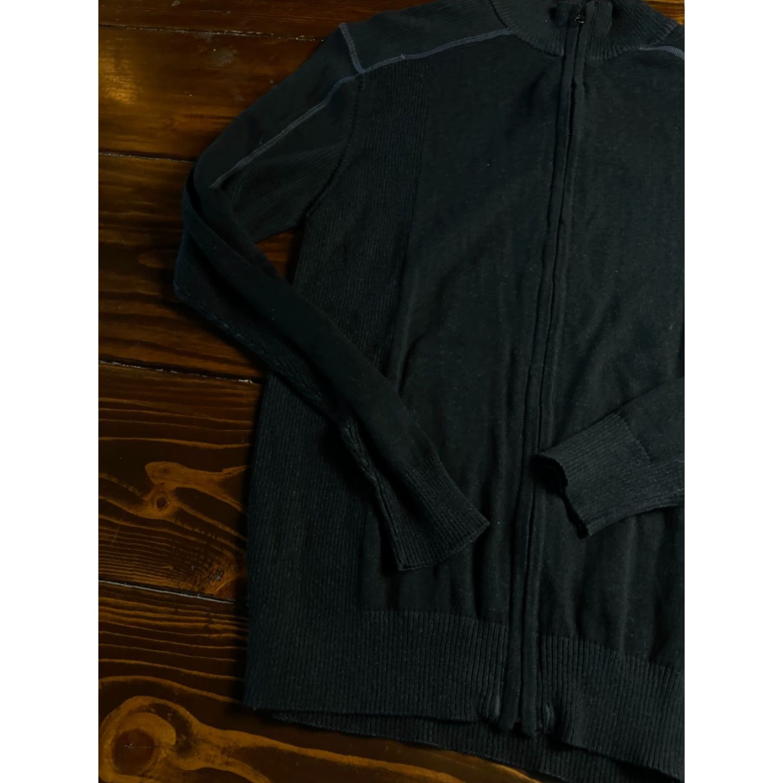 Vintage VINTAGE 1897 American Lifestyle Sweater Mens XL Black Full Zip NWT Size US XL / EU 56 / 4 - 4 Thumbnail