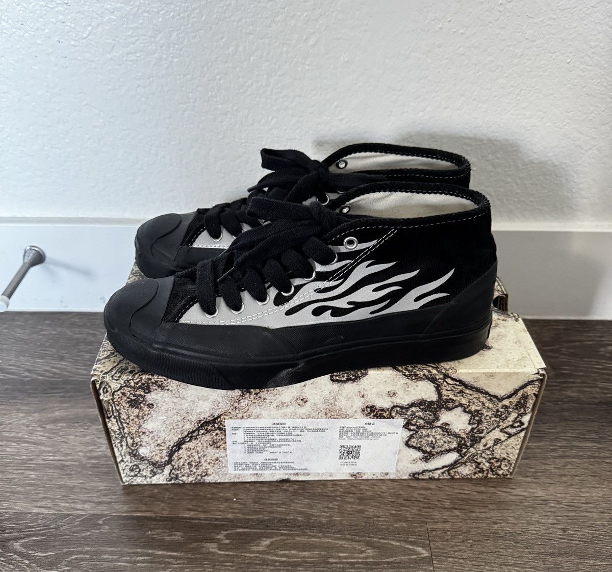 Converse Converse X ASAP Nast Jack Purcell Chukka Mid | Grailed