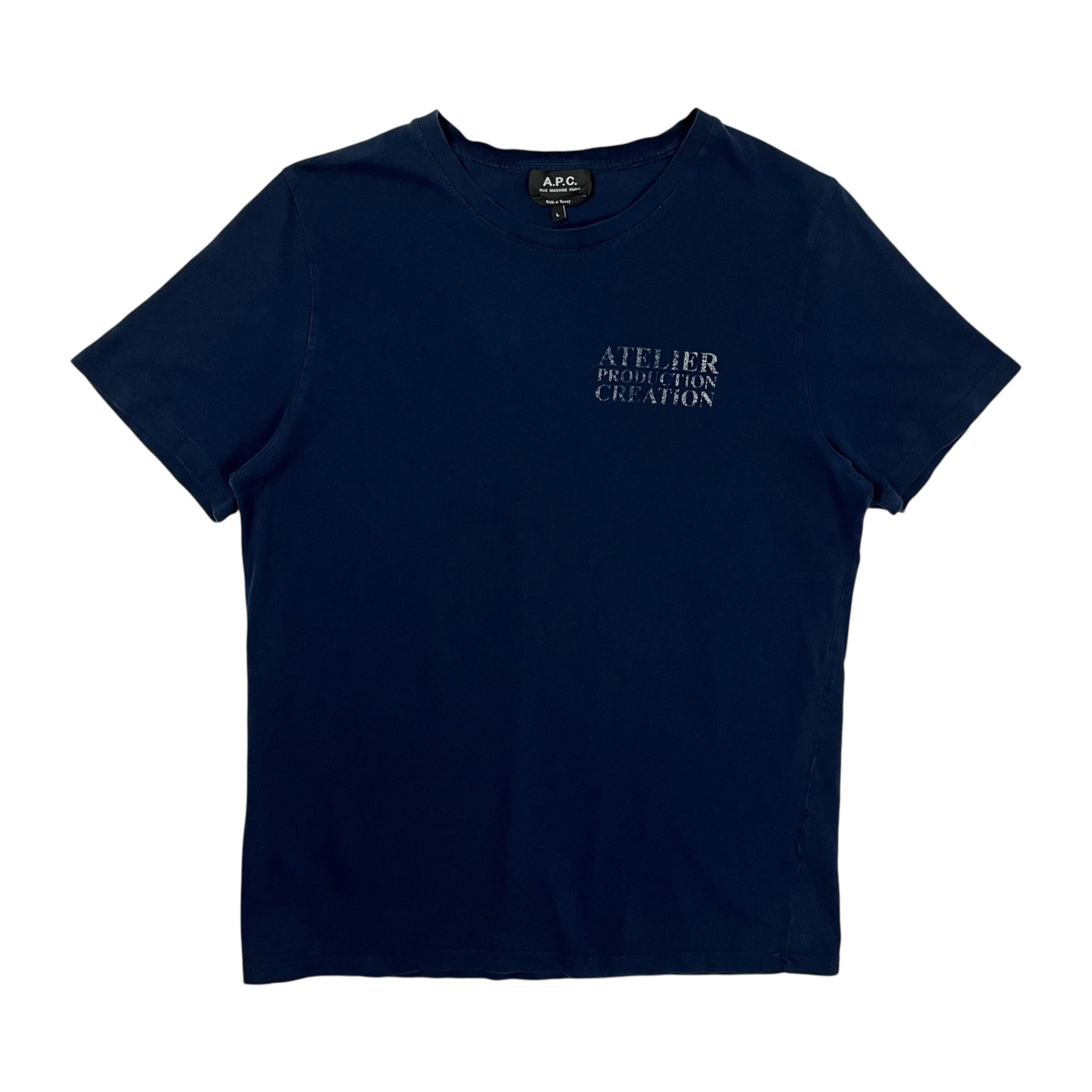 A.P.C. A.P.C. Men T-Shirts COHBU M26388 TZC BLACK | Grailed