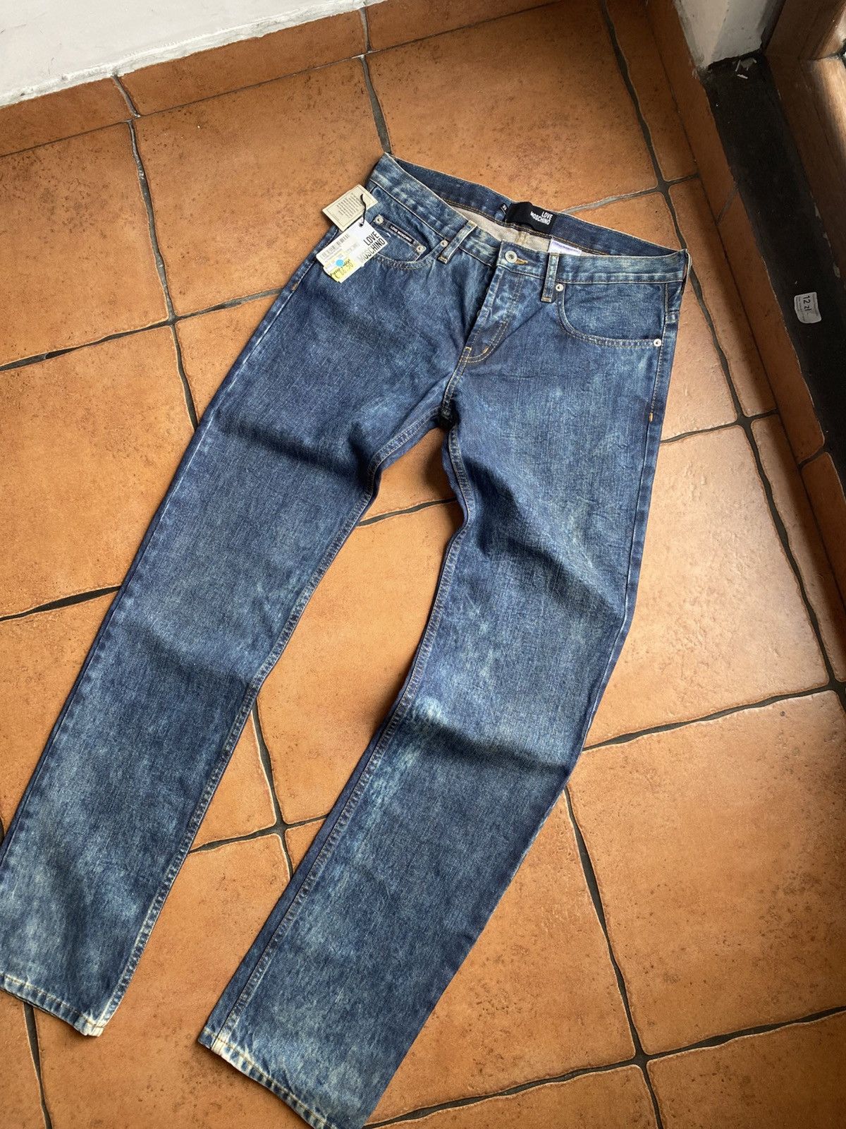 Love Moschino Love Moschino Luxury jeans women new blue Size 33" - 1 Thumbnail