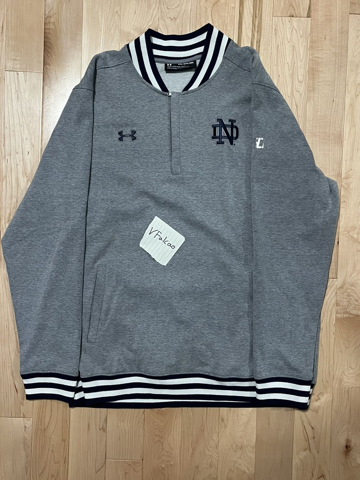 Under Armour Notre Dame Football Team Issued Under Armour 150 Jacket XXL Size US XXL / EU 58 / 5 - 3 Thumbnail