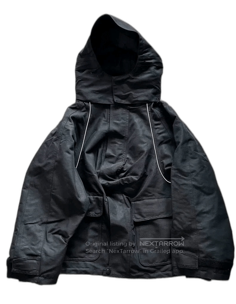 Balenciaga balenciaga black hooded parka jacket. Size US L / EU 52-54 / 3 - 1 Thumbnail