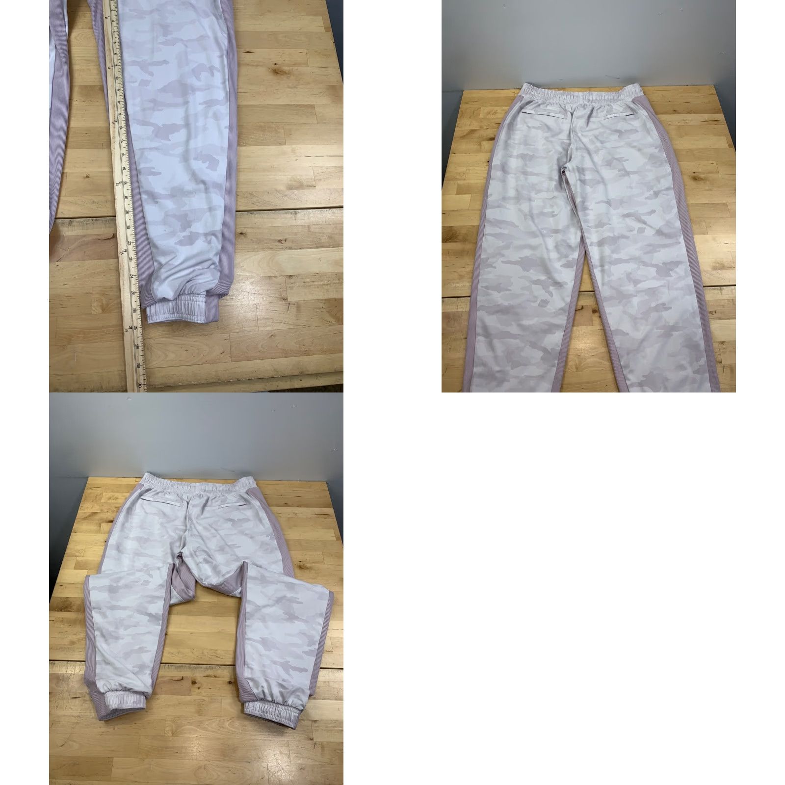 Athleta VINTAGE Athleta Pants Womens 10 Jogger Activewear Lavender Camo 10724 Pockets Elastic Waist Lined Size 32" / US 10 / IT 46 - 8 Thumbnail