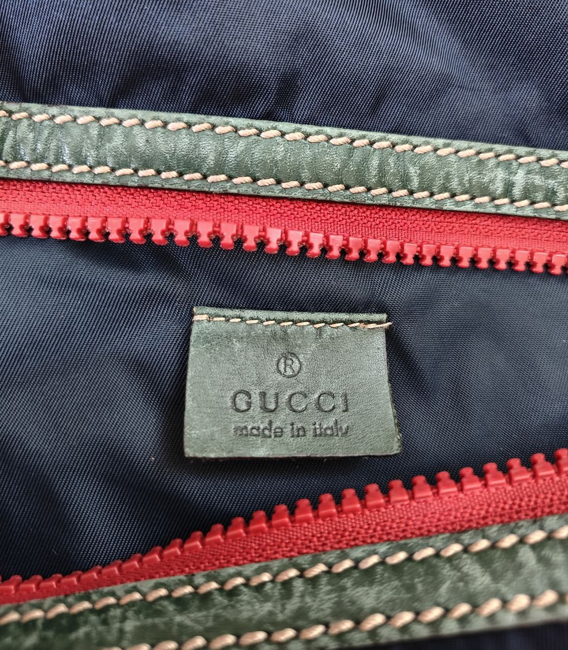 Gucci Gucci Drawstring Nylon Backpack Size ONE SIZE - 4 Thumbnail