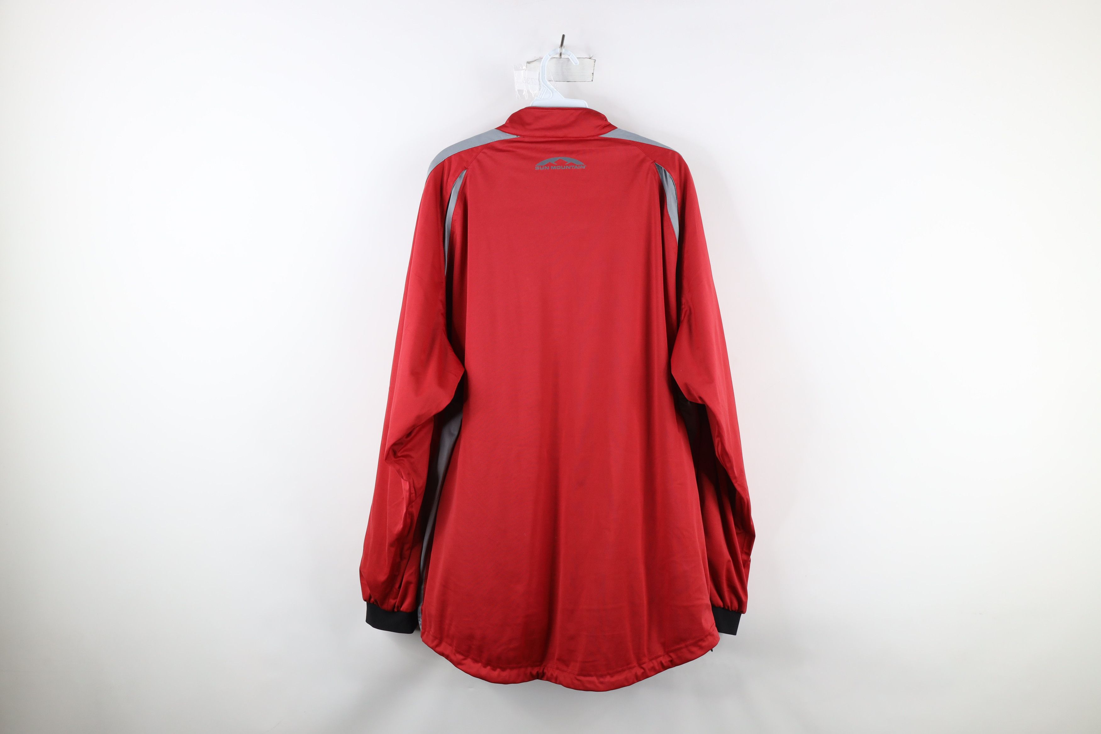 Vintage Sun Mountain Rainflex Half Zip Pullover Golf Jacket Red Size US XL / EU 56 / 4 - 11 Thumbnail