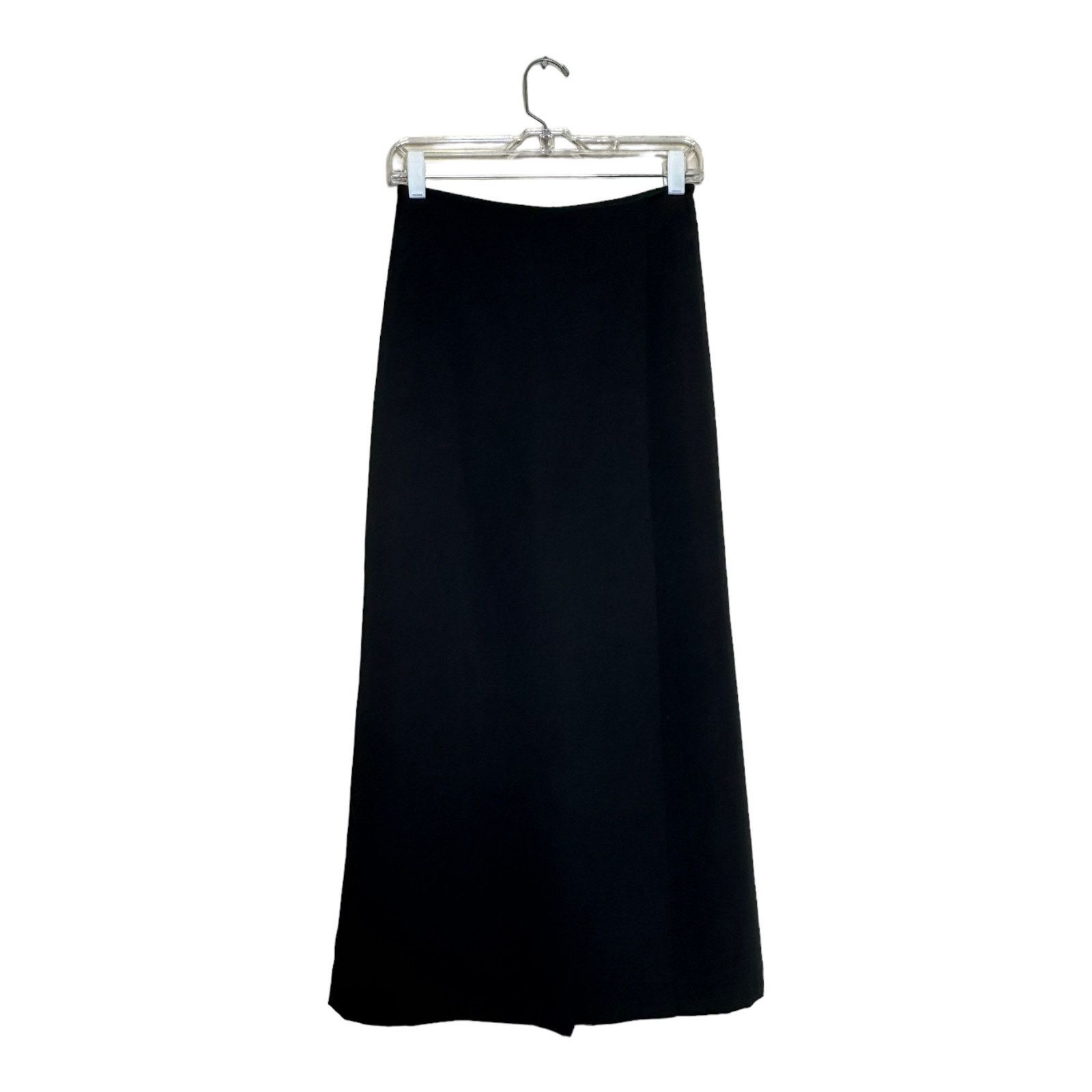 Zara Zara Basic crepe palazzo front overlap flap pants size small Size 27" / US 4 / IT 40 - 9 Thumbnail