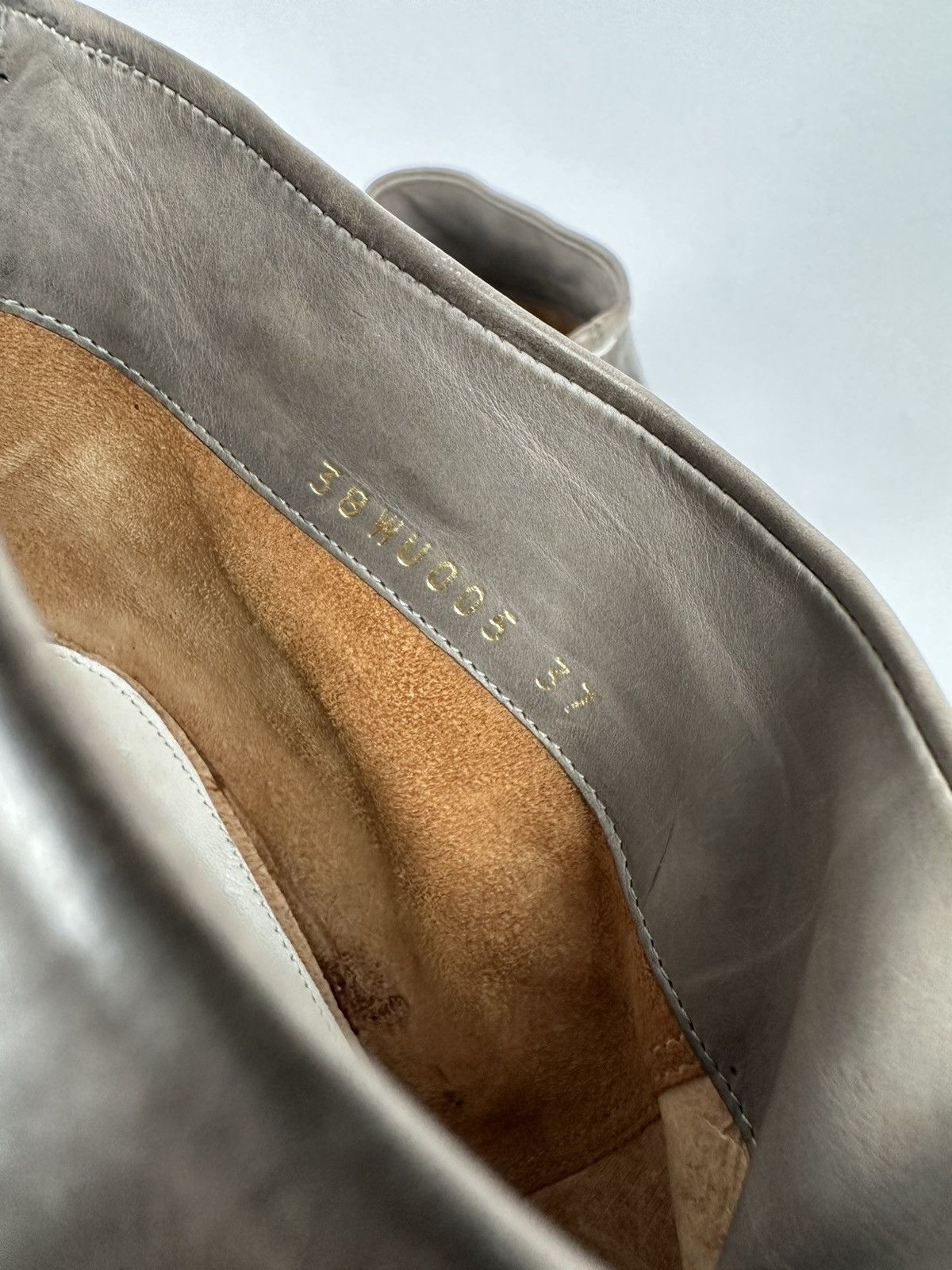 Maison Margiela Maison Margiela - Line 22 - Ankle Leather Boots Size US 7 / IT 37 - 9 Thumbnail