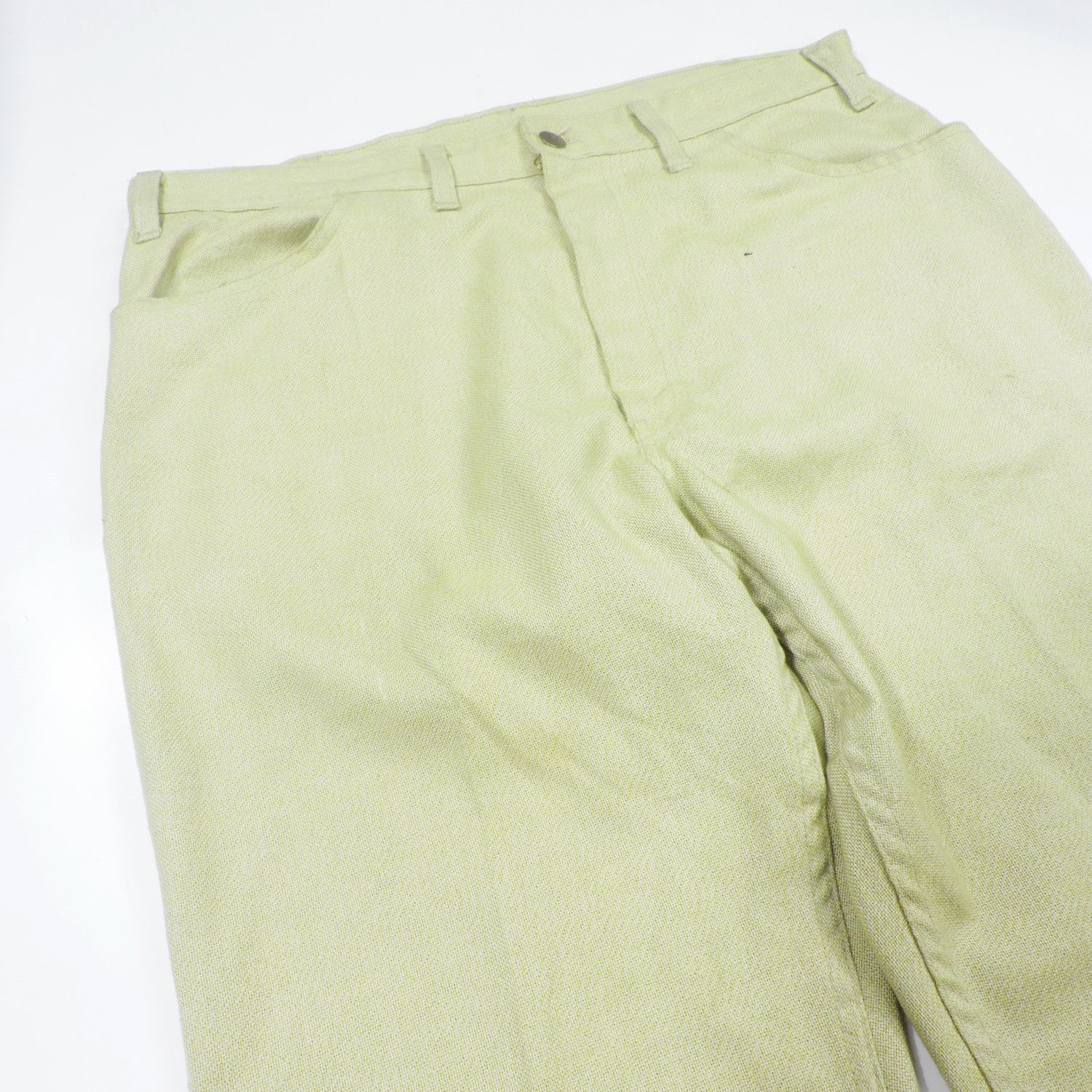 Levi's 60'S LEVI'S STA-PREST KHAKI BIG E GOLD TAB LONG PANTS Size US 30 / EU 46 - 5 Thumbnail