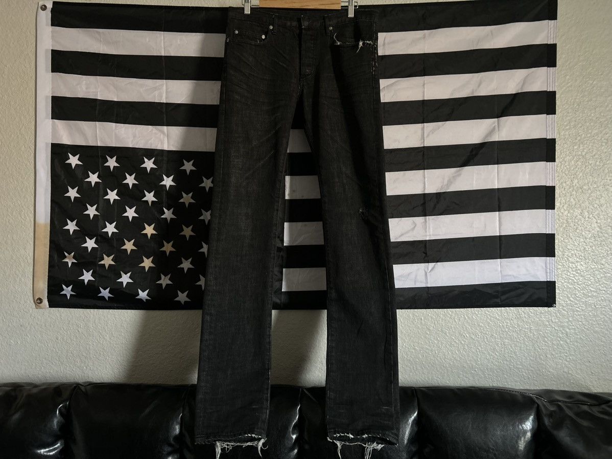 Dior 2003 “Follow Me” Whiskered Denim Size US 30 / EU 46 - 3 Thumbnail