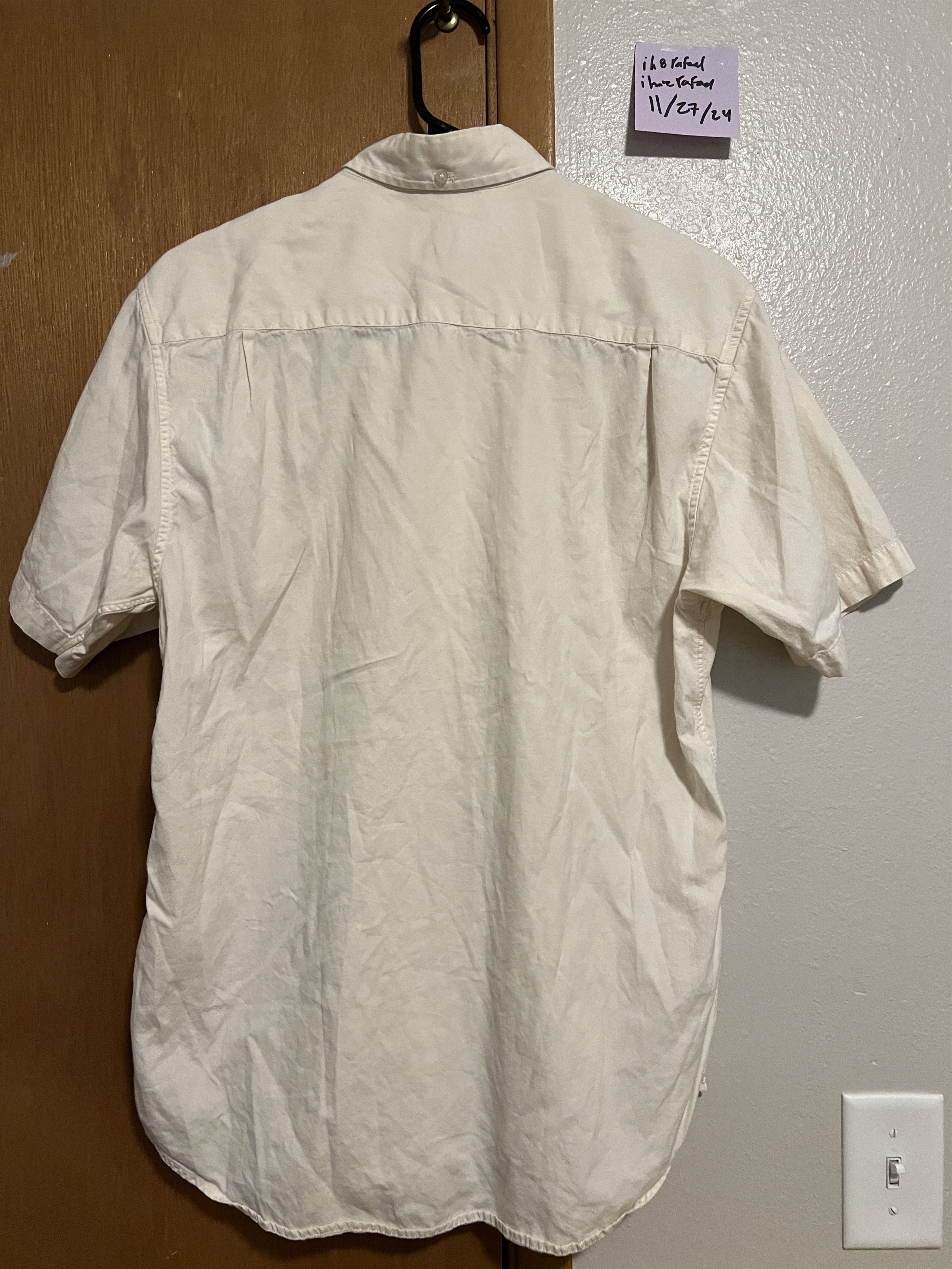 Supreme Lightweight Oxford Shirt Short Sleeve Size US M / EU 48-50 / 2 - 2 Thumbnail