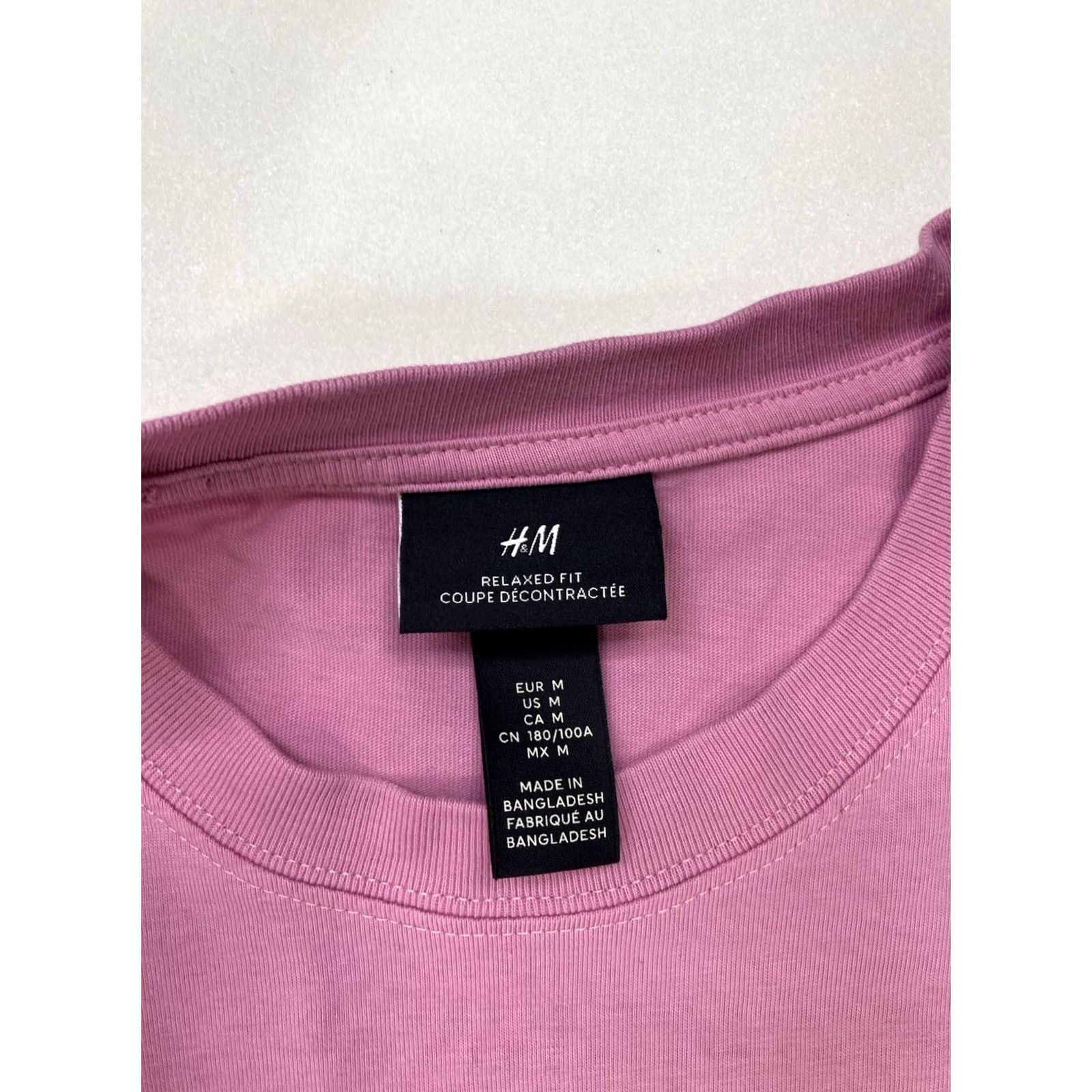 H&M VINTAGE H&M Best Ice Cream In Town Fountain Service Graphic T-shirt Men Medium Pink Size US M / EU 48-50 / 2 - 5 Thumbnail