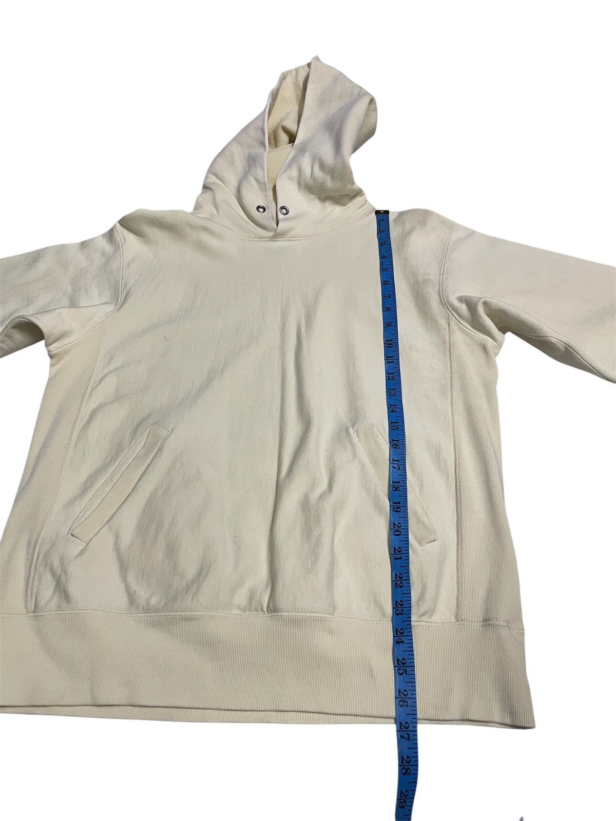 Full Count & Co. Fullcount Japan Hoodie Cream Size US M / EU 48-50 / 2 - 6 Thumbnail