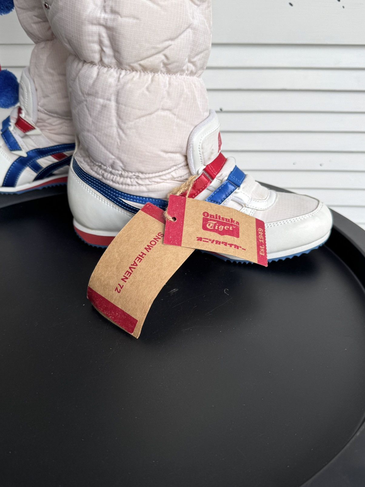 Asics Vintage ASICS Onitsuka Tiger Fur Snow Ski Boots High Y2K Size US 4 / IT 34 - 19 Thumbnail