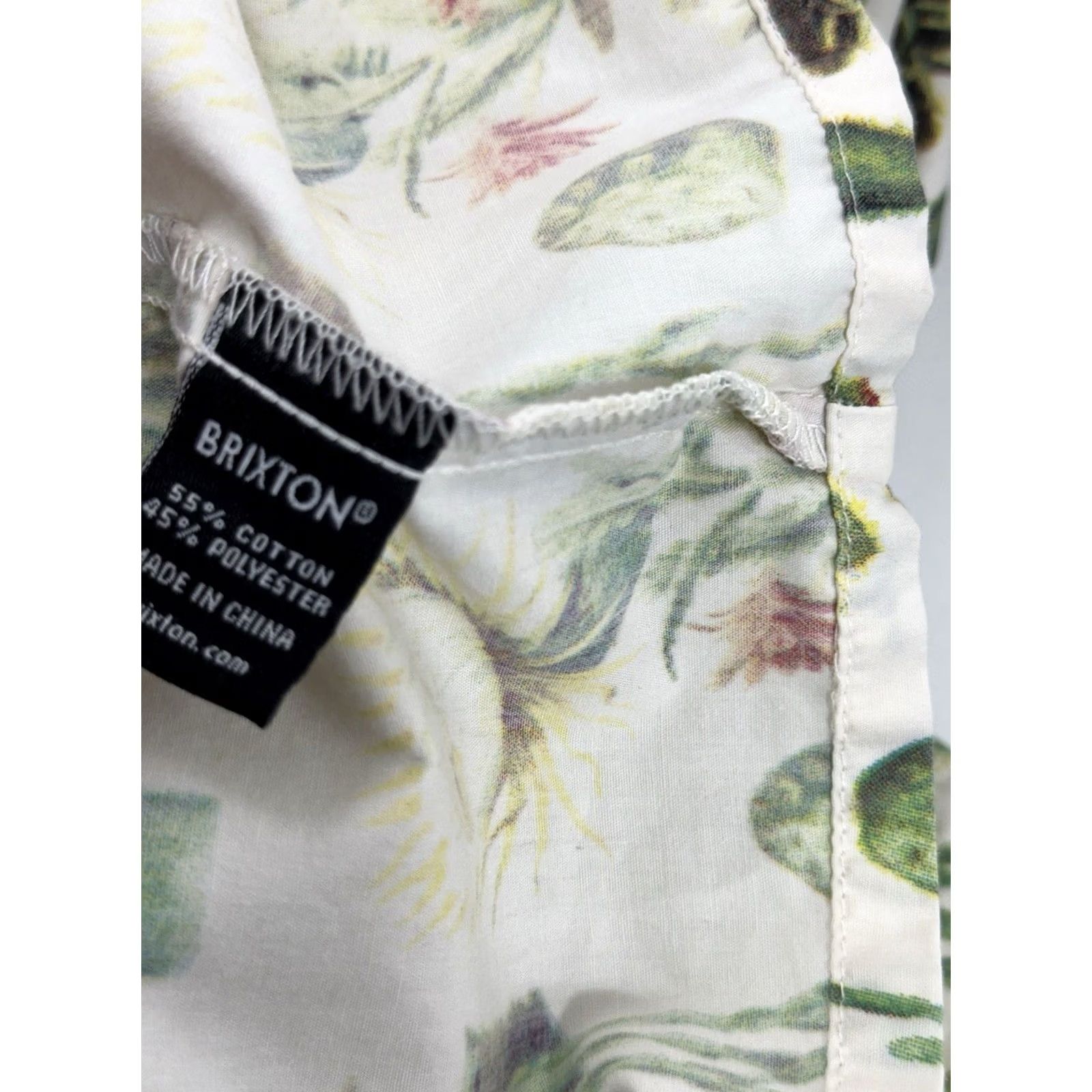 Brixton BRIXTON Cactus Desert Western Southwestern Mens M Shirt Multicolor EXCELLENT Size US M / EU 48-50 / 2 - 7 Thumbnail