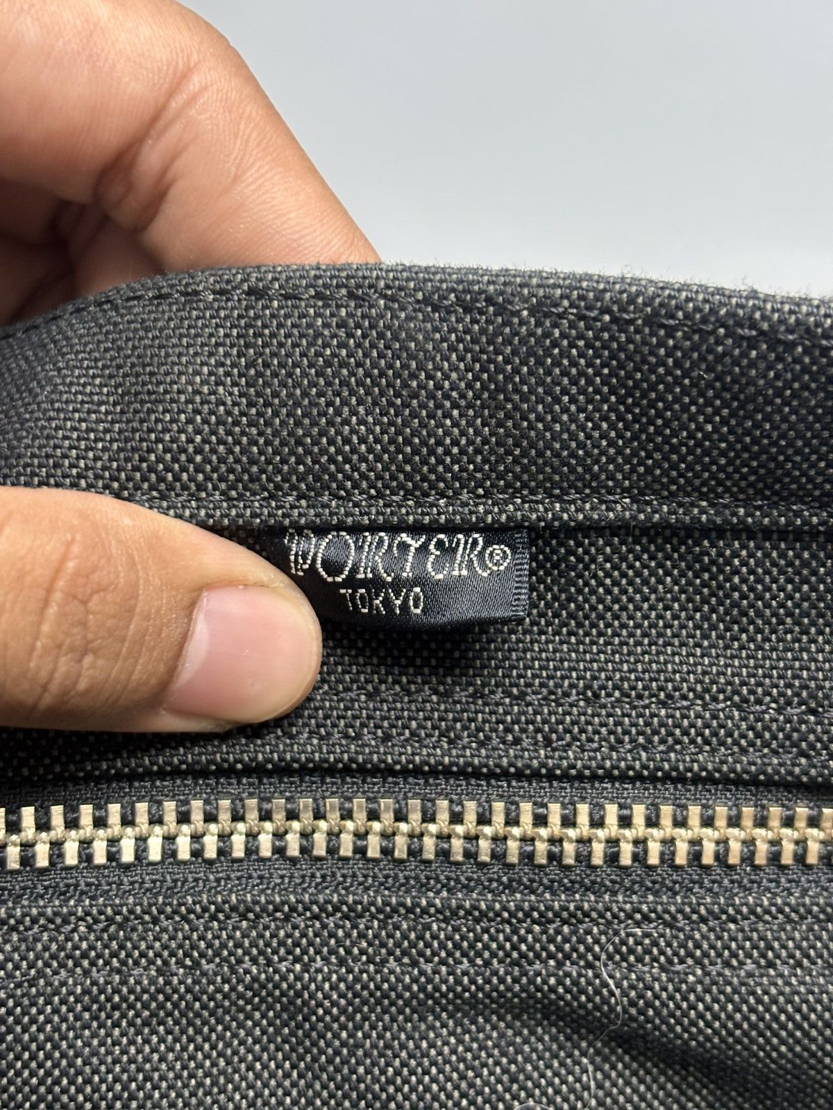 Porter Porter-Yoshida & Co. Smoky drawstring-top rucksack in black. Size ONE SIZE - 9 Thumbnail