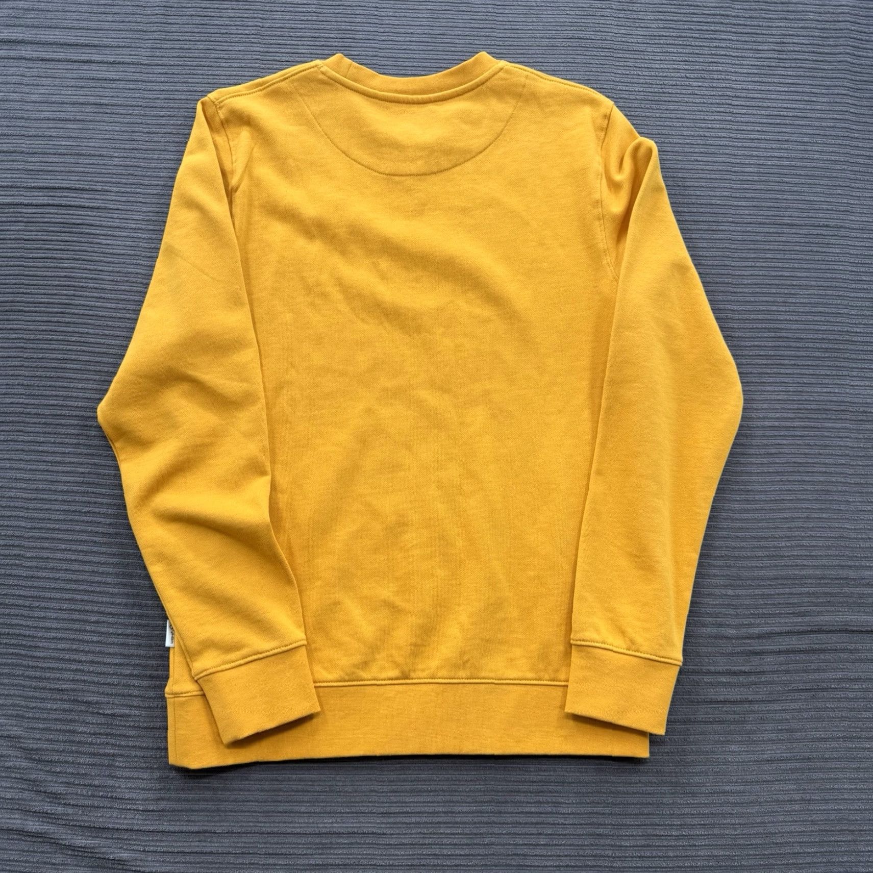 Vintage A-dam Sweatshirt Men Small Yellow Organic Cotton Logo Crew Neck Long Sleeve Pullover Designer All Seasons Size US S / EU 44-46 / 1 - 2 Thumbnail