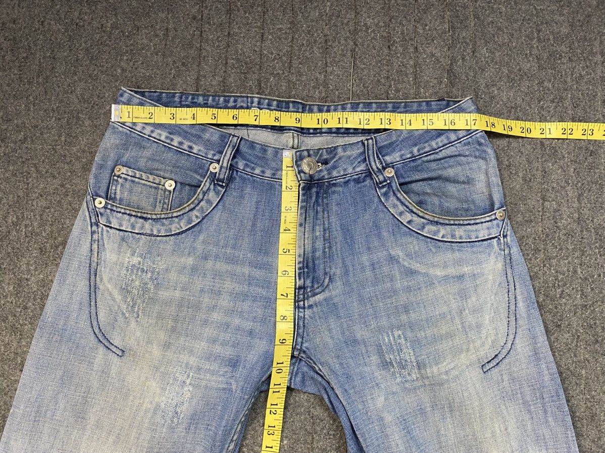 Dsquared2 Dsquared2 Distressed Indigo Denim Jeans Straight Cut Size 34 Size US 34 / EU 50 - 16 Thumbnail