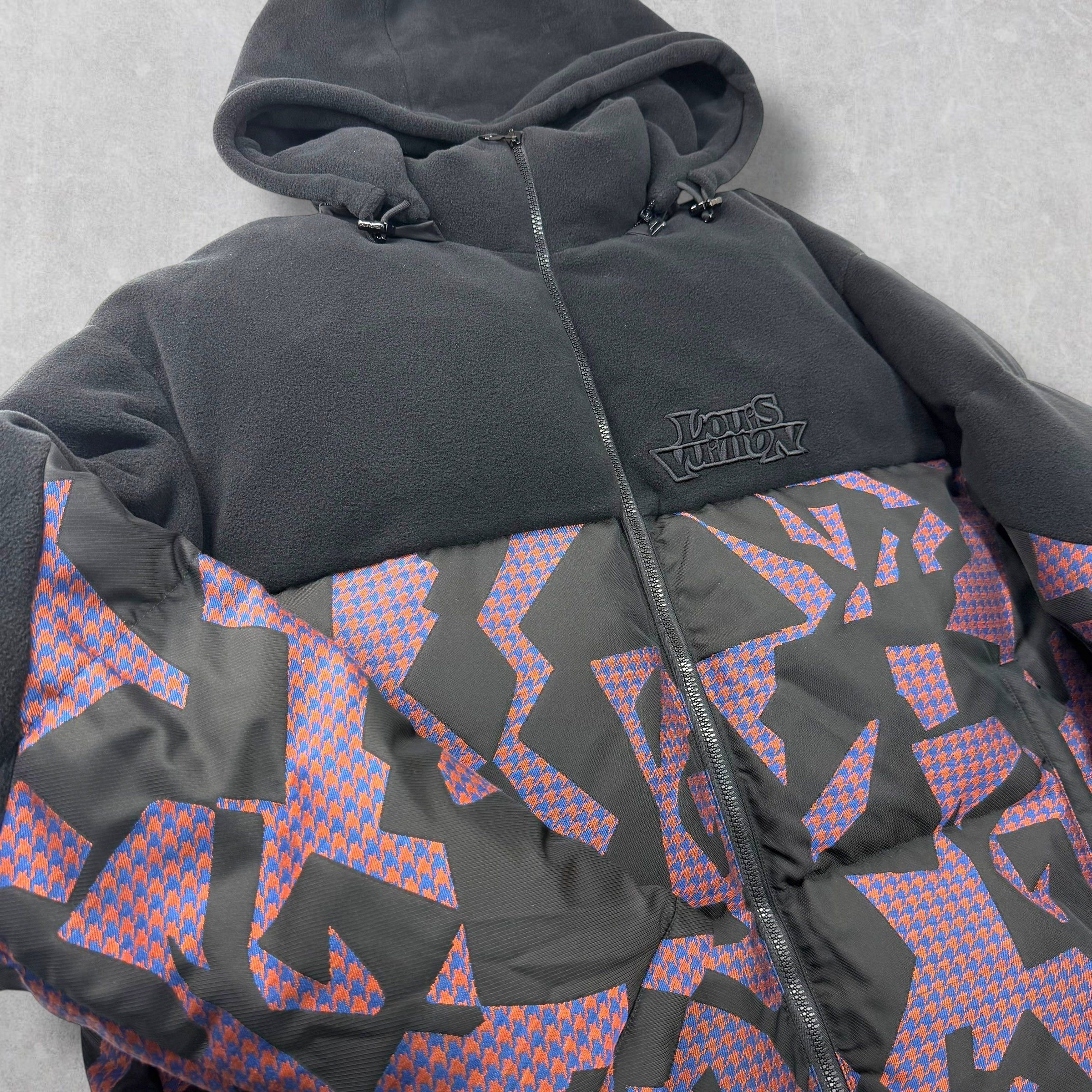 Louis Vuitton Louis Vuitton Bimaterial Hooded Down Jacket 56 (XXL) Size US XXL / EU 58 / 5 - 3 Thumbnail