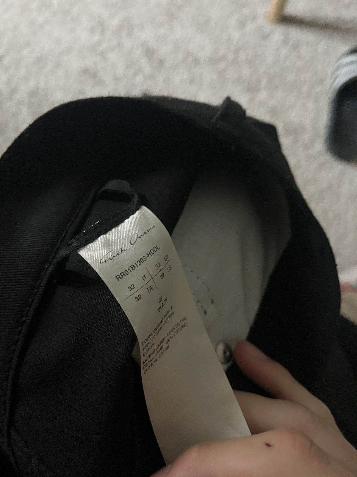 Rick Owens Rick Owens bolan banana cut Size US 32 / EU 48 - 3 Thumbnail