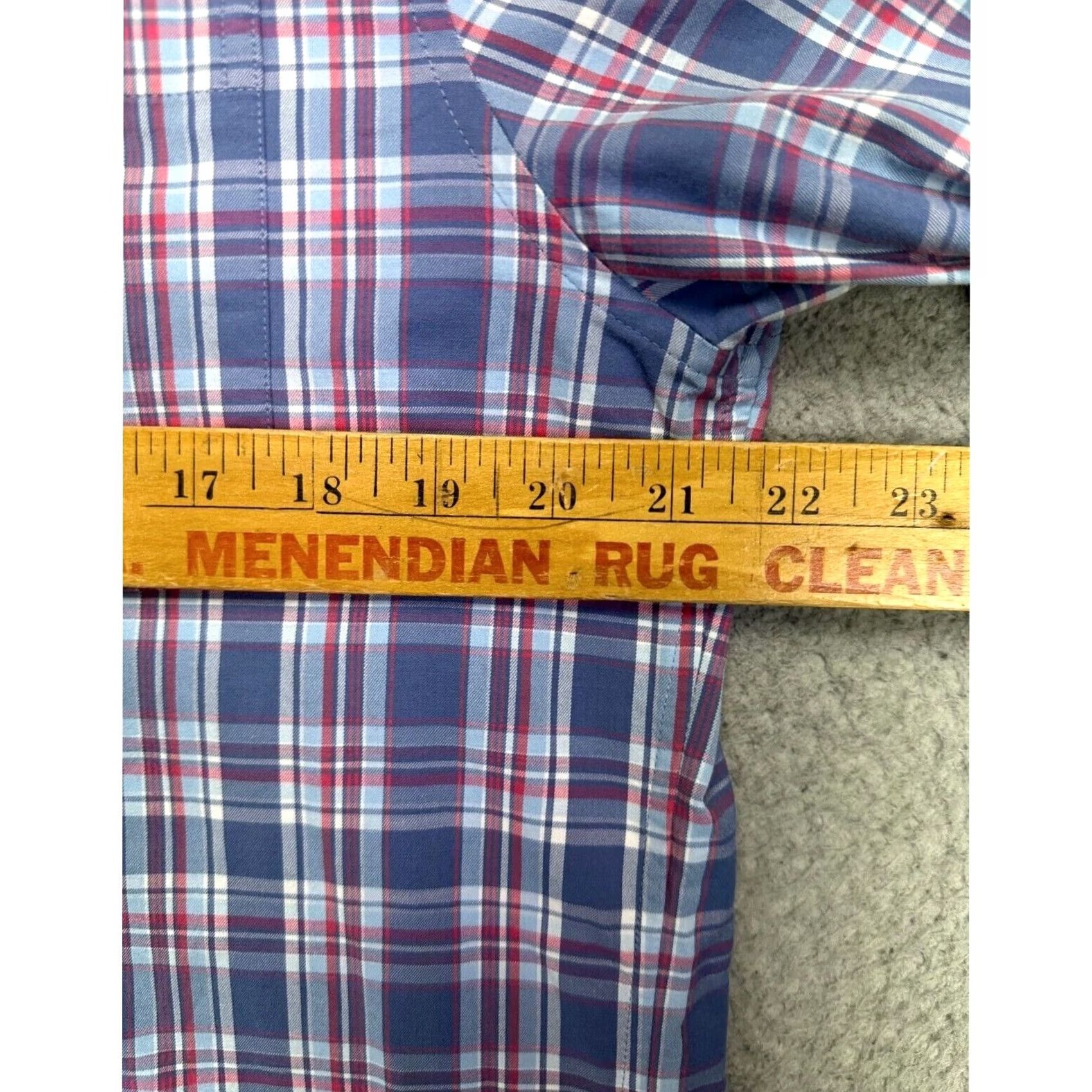 Vineyard Vines Vineyard Vines Shirt Men Medium Performance Purple Plaid Logo Nylon Blend Murray Size US M / EU 48-50 / 2 - 7 Thumbnail