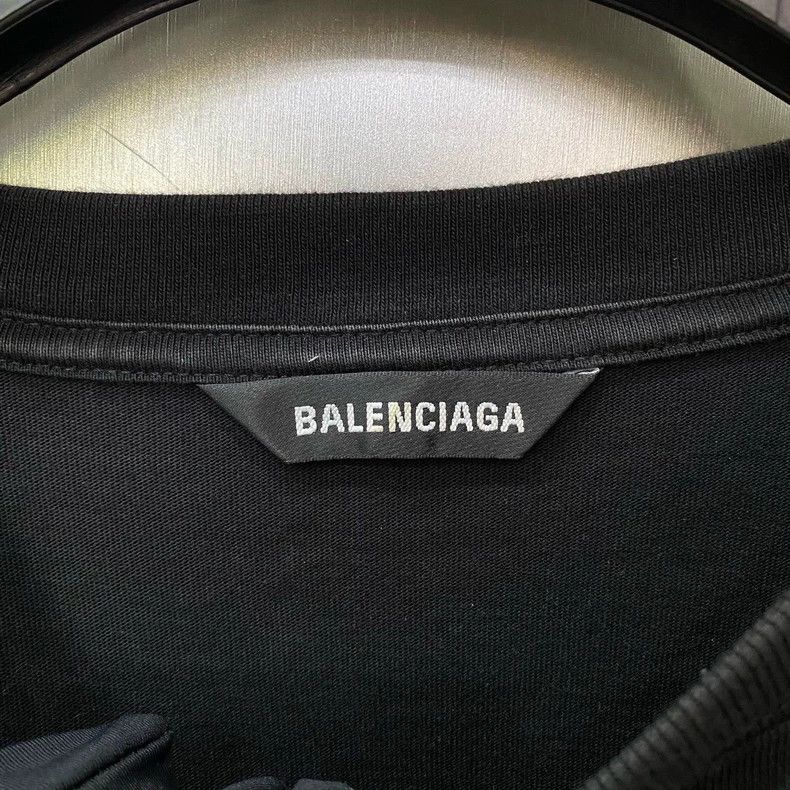 Balenciaga Balenciaga Short Sleeve Defile Back Logo Retro Sports Logo Size US S / EU 44-46 / 1 - 3 Thumbnail