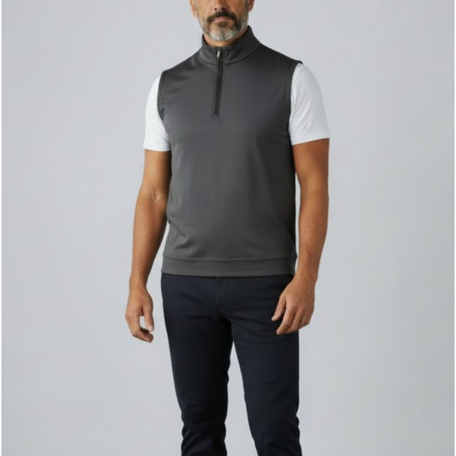 Tom Beckbe NWT TOM BECKBE Creekside 1/4 Zip Pullover Golf Vest Size S Size US S / EU 44-46 / 1 - 1 Thumbnail
