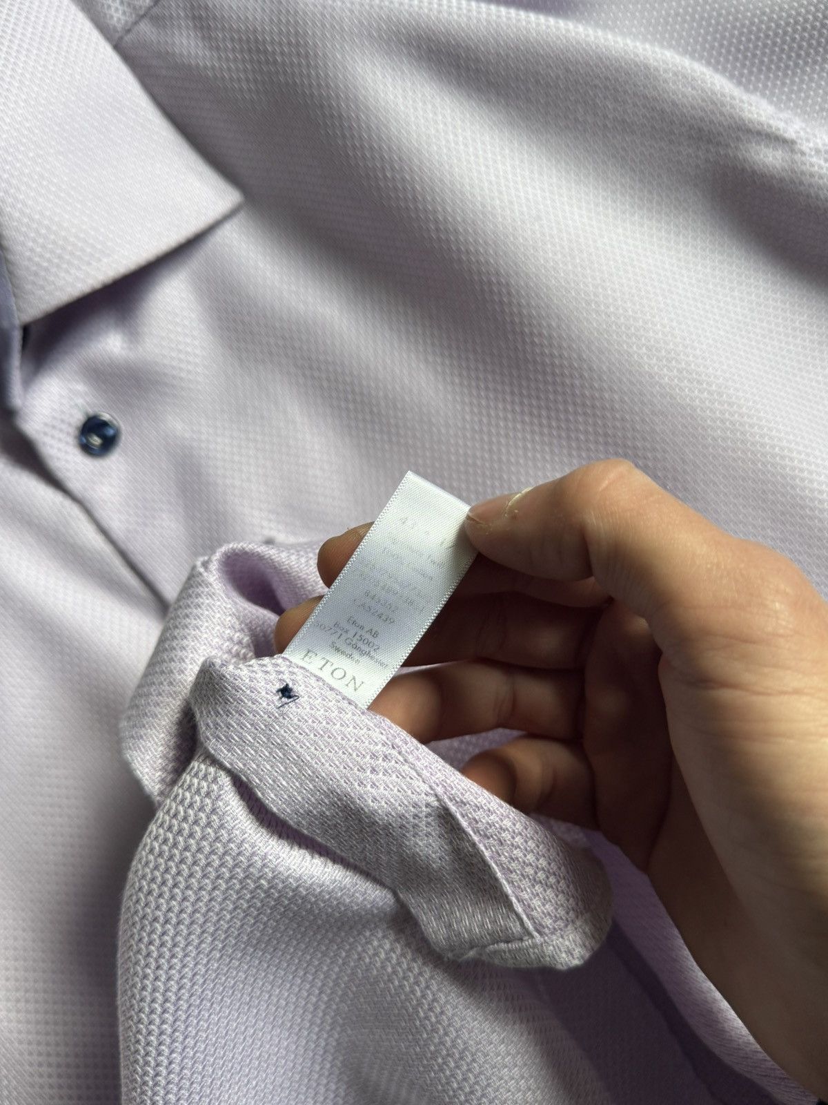 Eton Eton Pink Slim Button Up Shirt Size US L / EU 52-54 / 3 - 10 Thumbnail