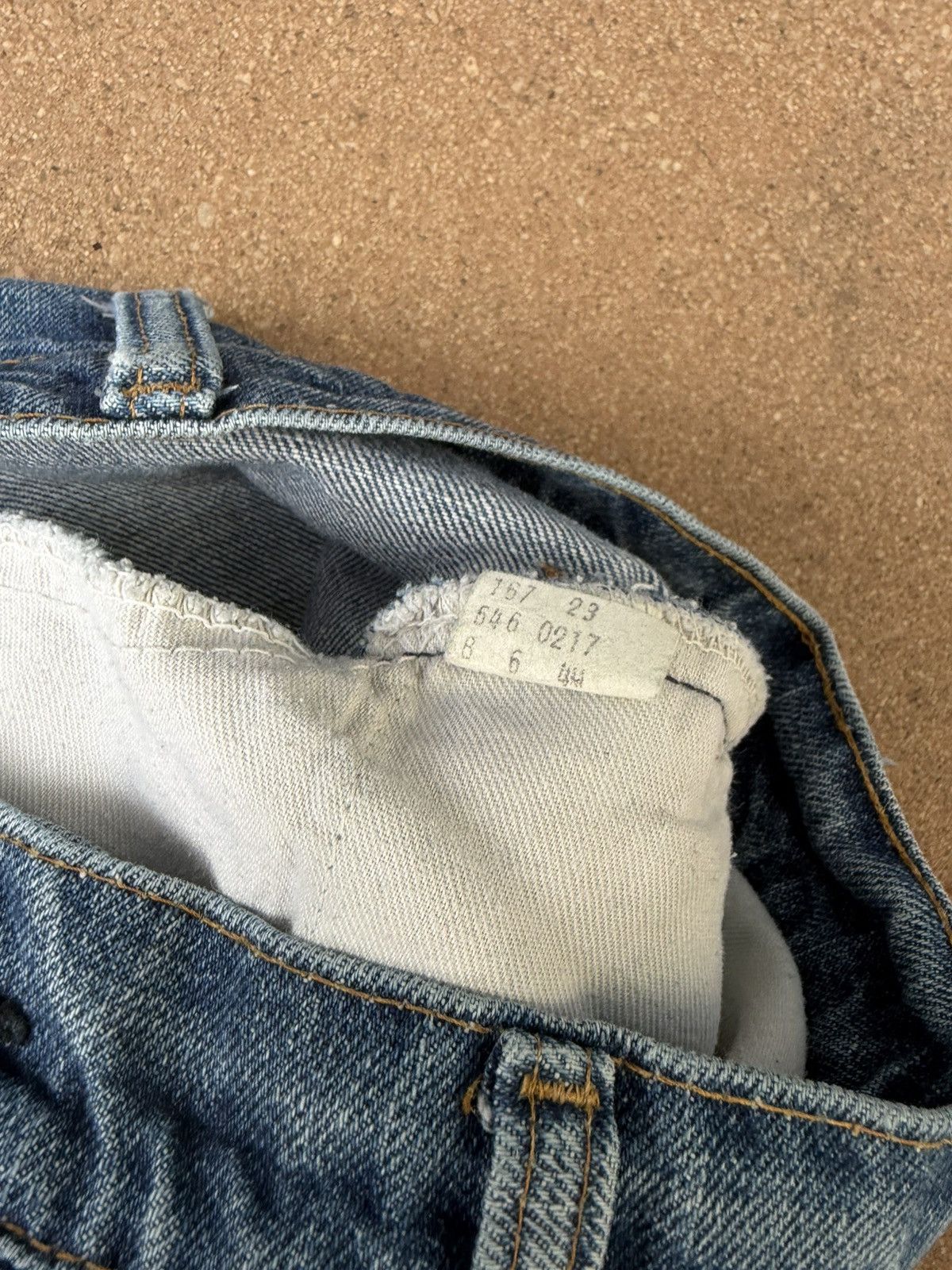 Levi's Vtg 70’s Levi’s 646 Orange Tab Bellbottom Flare Jeans 36x30 Size US 36 / EU 52 - 6 Thumbnail