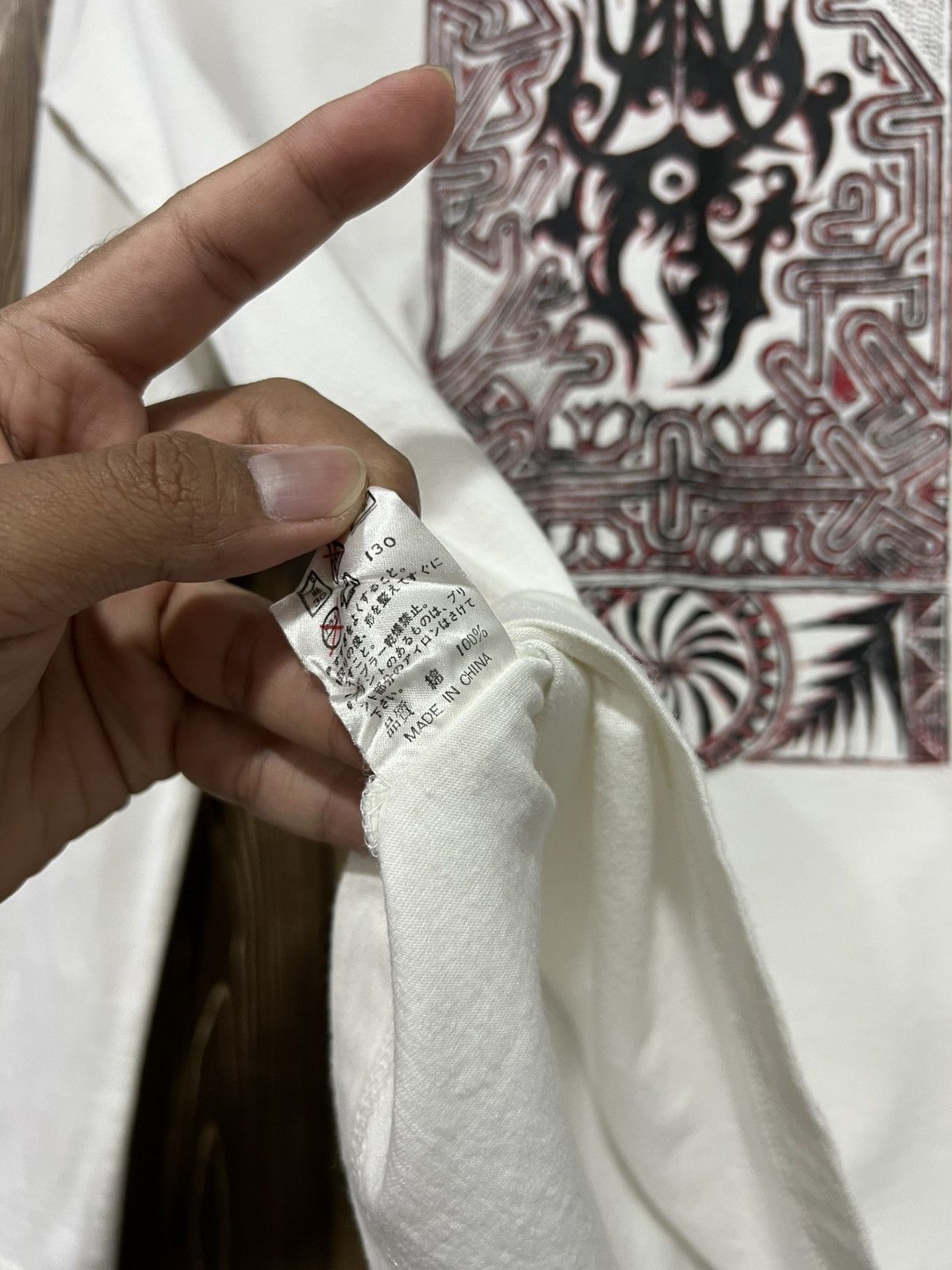 Jean Paul Gaultier Vintage Jean Paul Gaultier Homme Tribal Longsleeve Tshirt Size US S / EU 44-46 / 1 - 6 Thumbnail