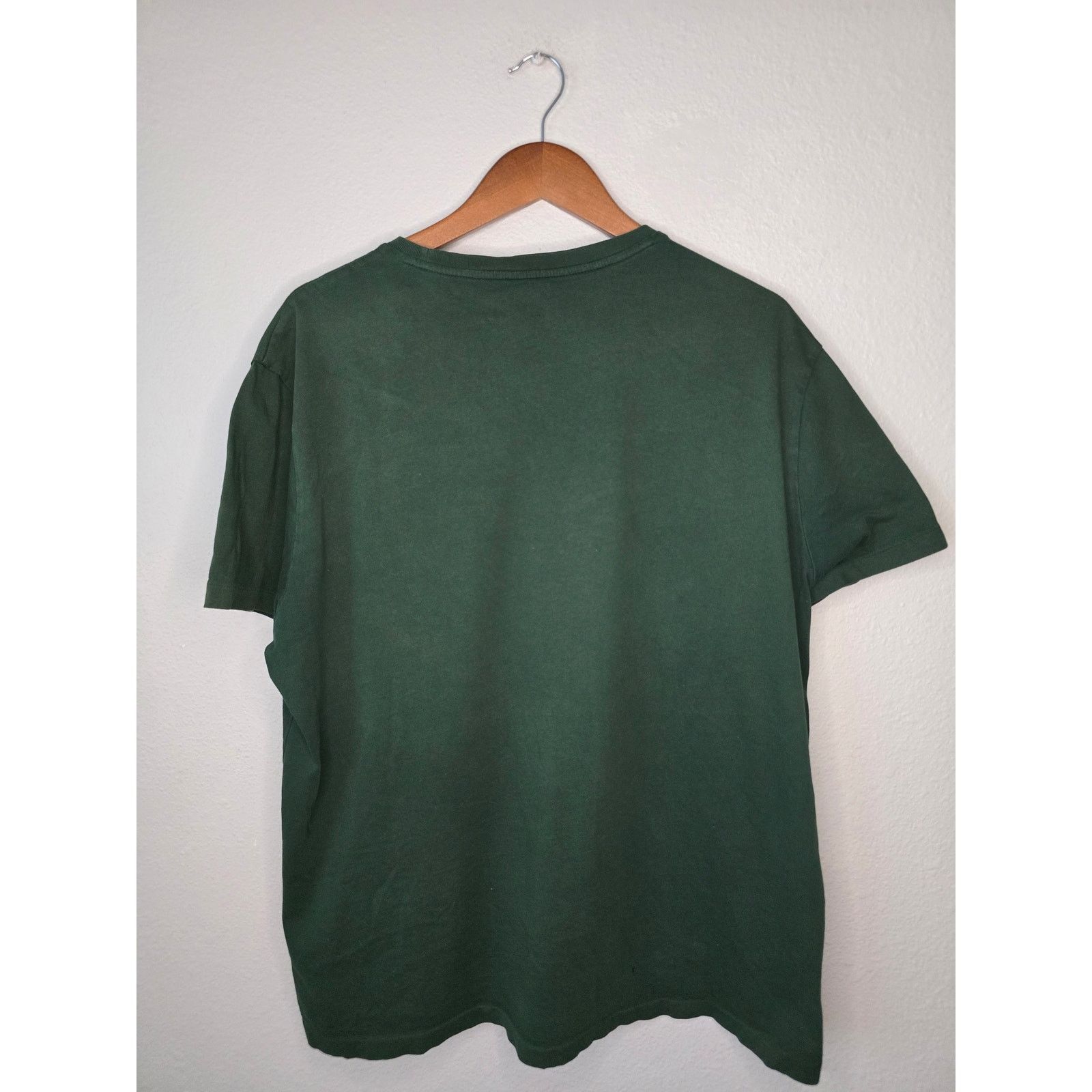 Polo Ralph Lauren Polo Ralph Lauren Shirt Dark Green XL Distressed Tee Size US XL / EU 56 / 4 - 6 Thumbnail