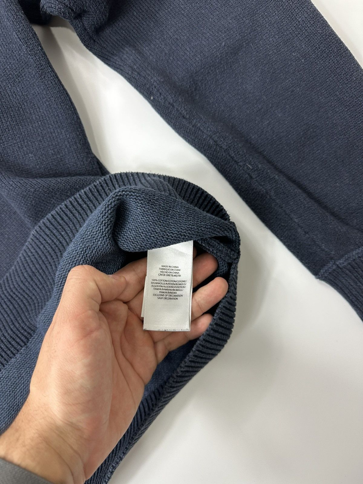 Polo Ralph Lauren Polo Ralph Lauren Heavyweight Knit Sweater Blue Size US XL / EU 56 / 4 - 9 Thumbnail